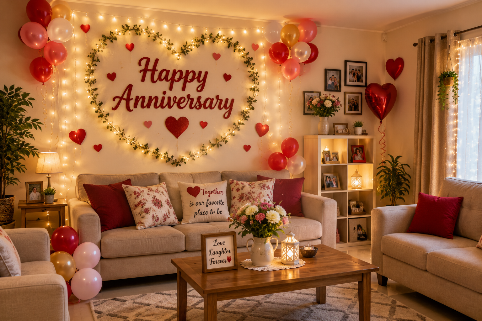 Decorate Room for Anniversary