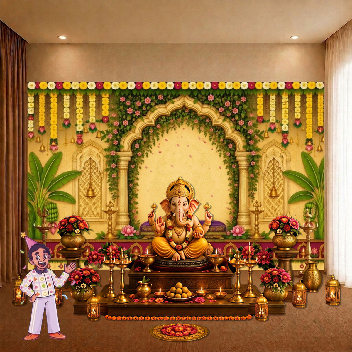 Backdrop Wallpaper Decoration