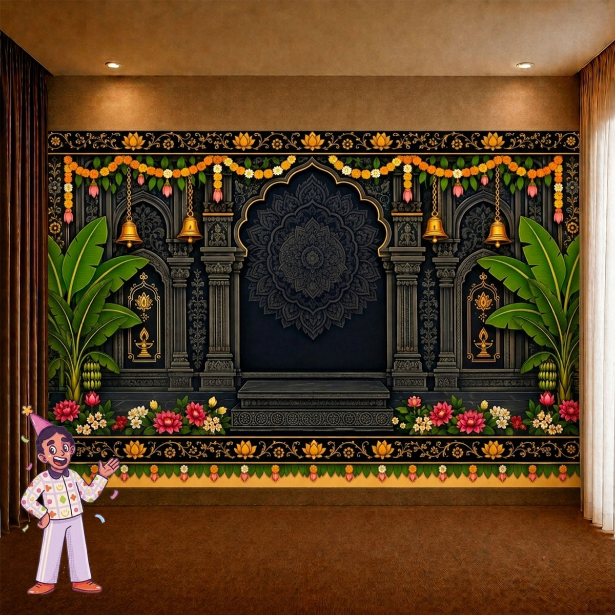 Backdrop Wallpaper Decoration