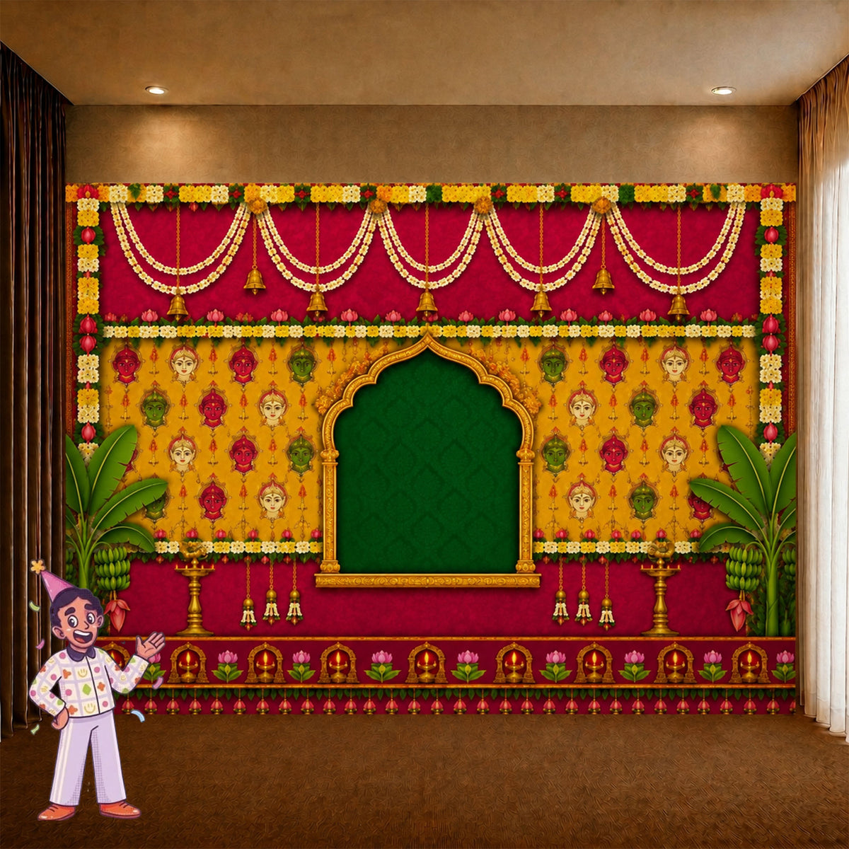Backdrop Wallpaper Decoration