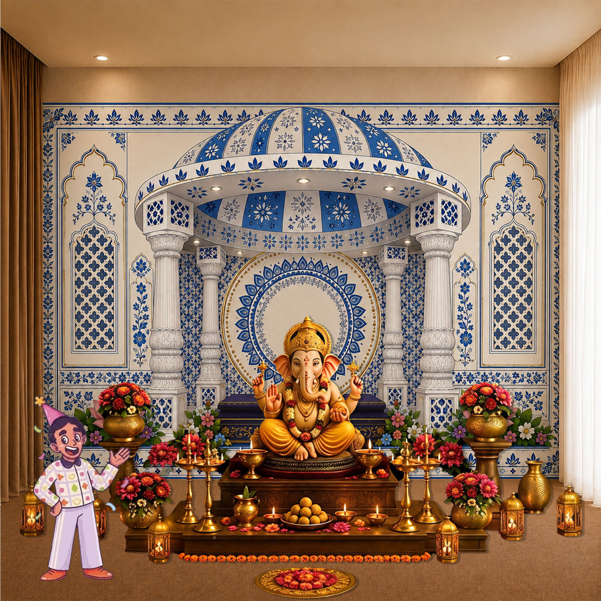 Backdrop Wallpaper Decoration