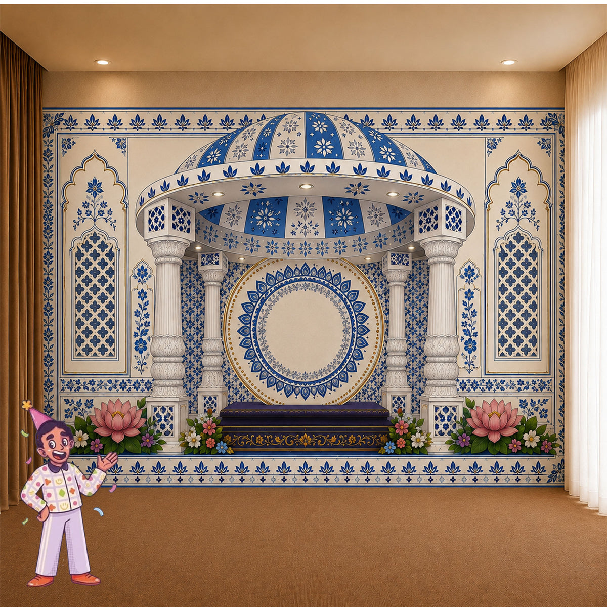 Backdrop Wallpaper Decoration