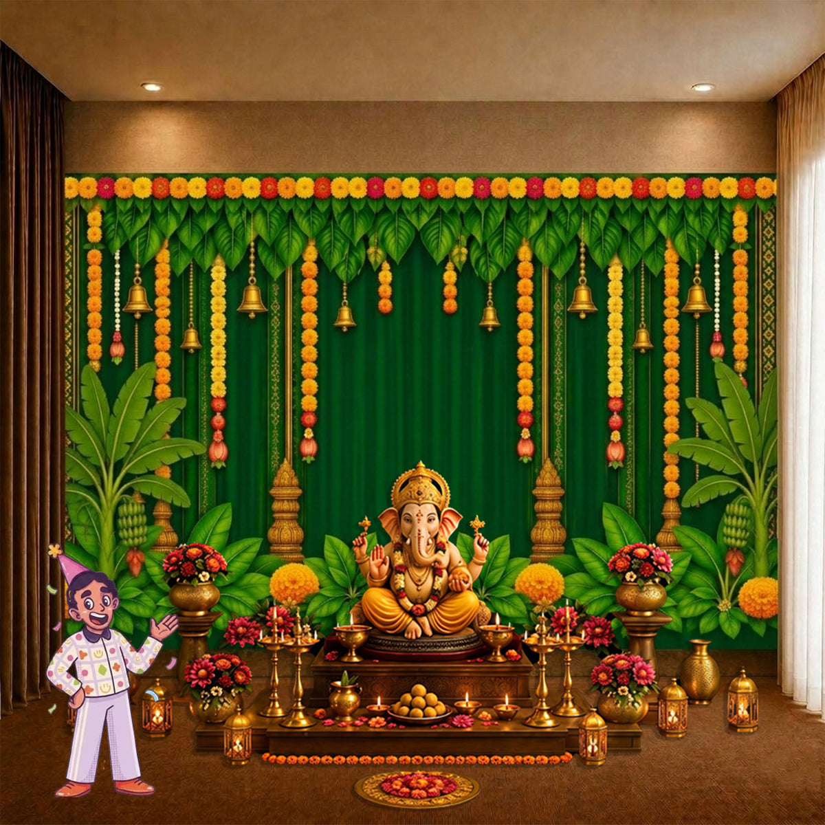 Backdrop Wallpaper Decoration