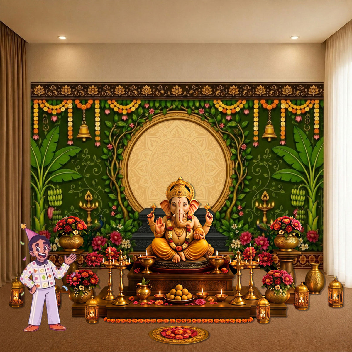 Backdrop Wallpaper Decoration