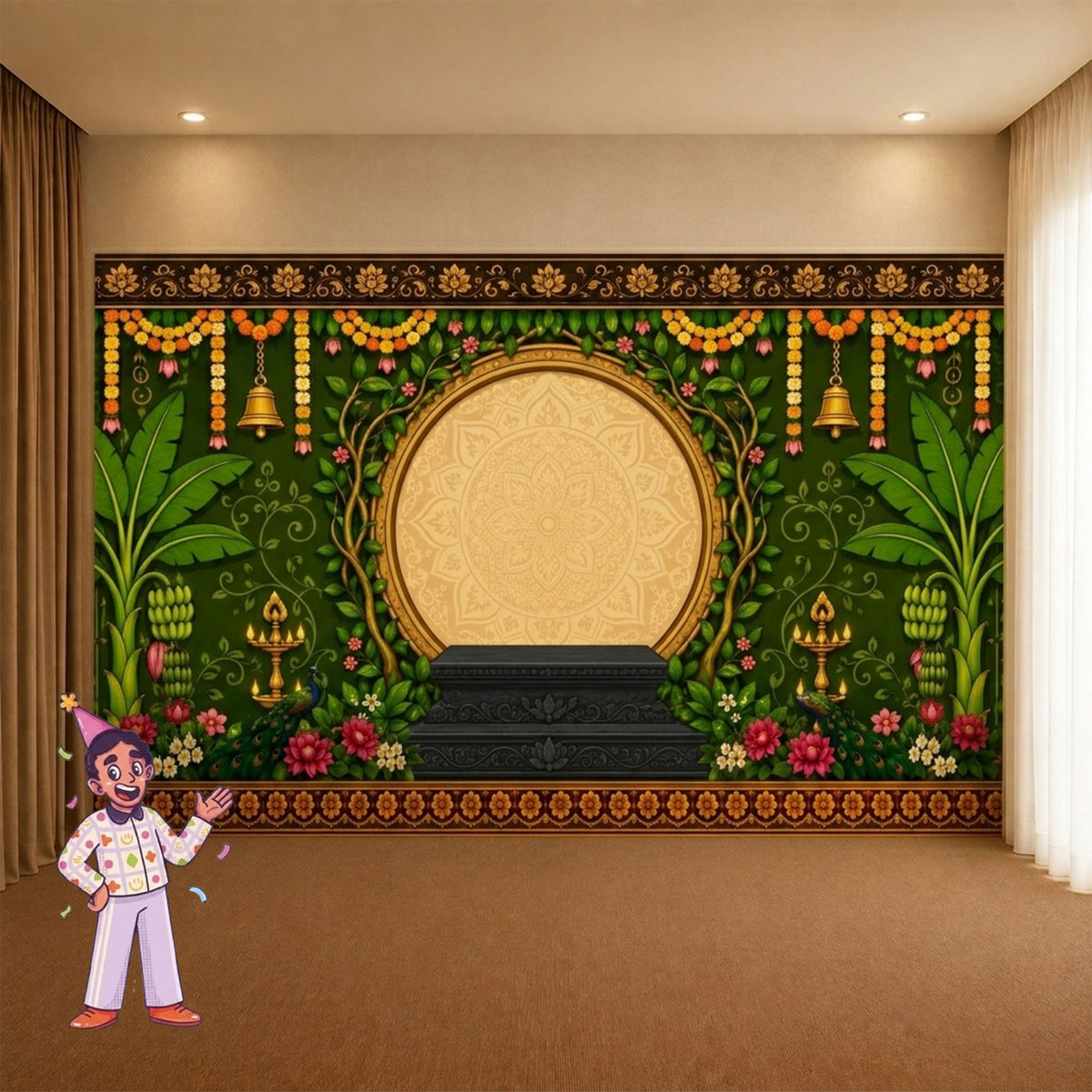 Backdrop Wallpaper Decoration