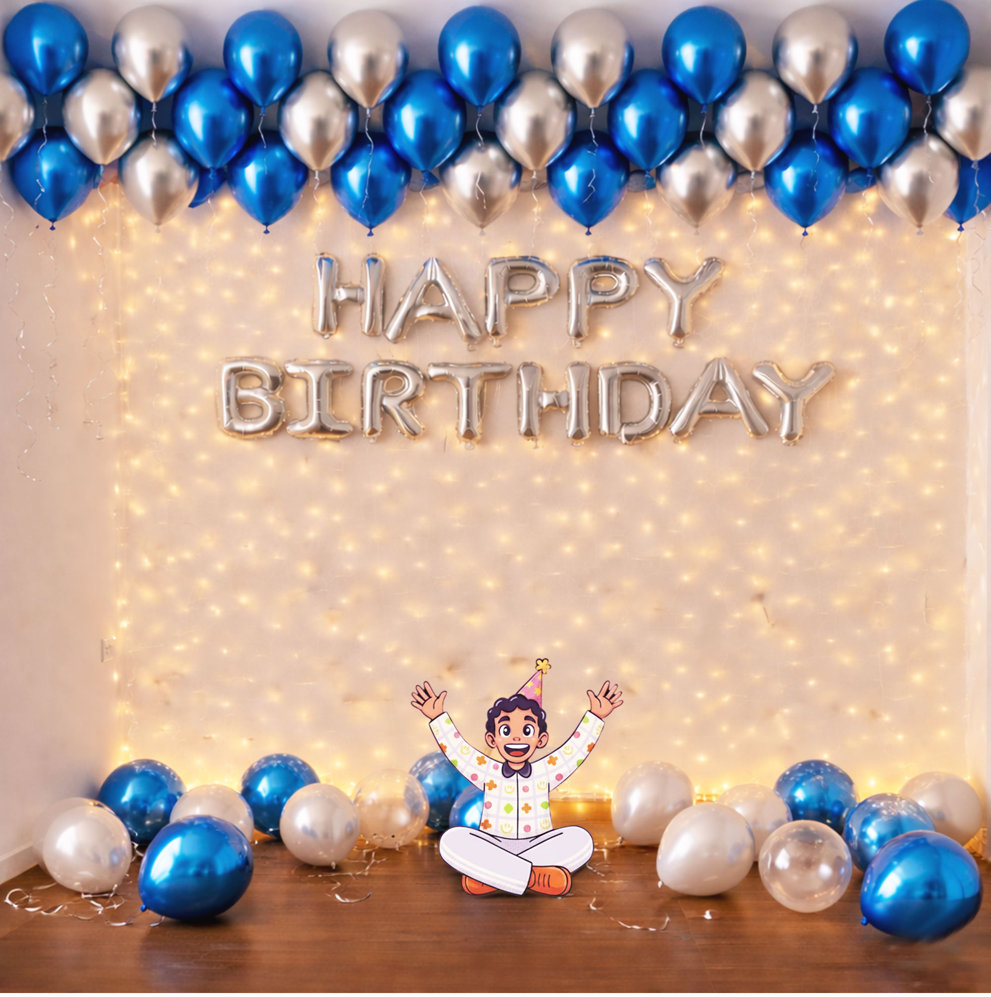Fairy Lights Birthday Decoration Kit