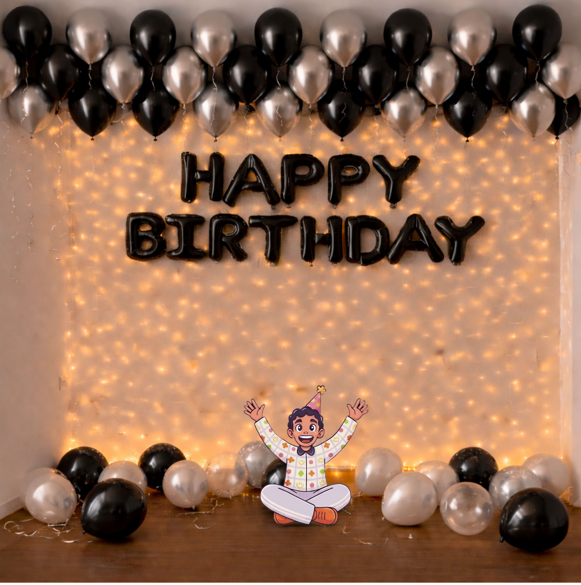 Fairy Lights Birthday Decoration Kit
