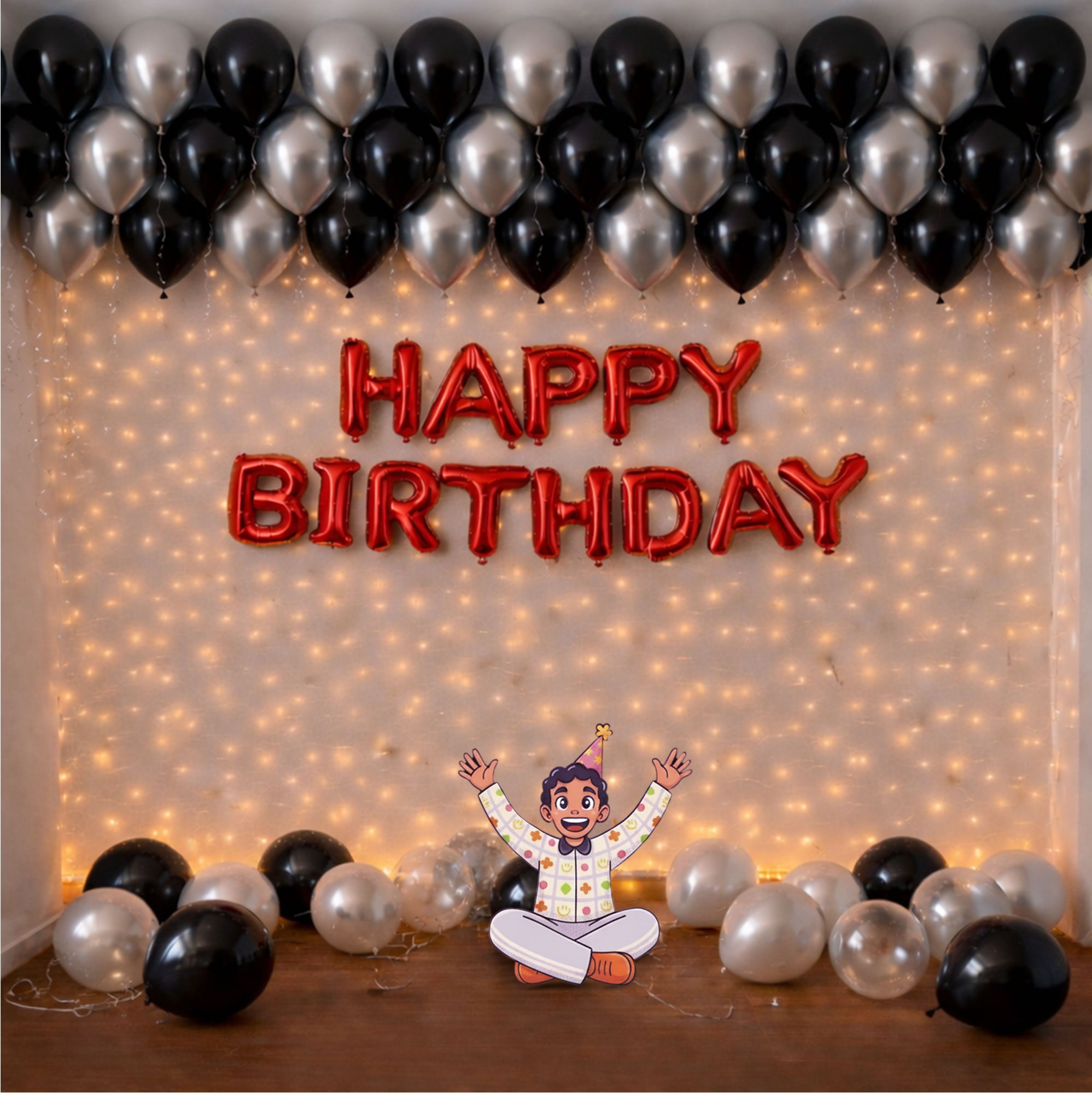 Fairy Lights Birthday Decoration Kit