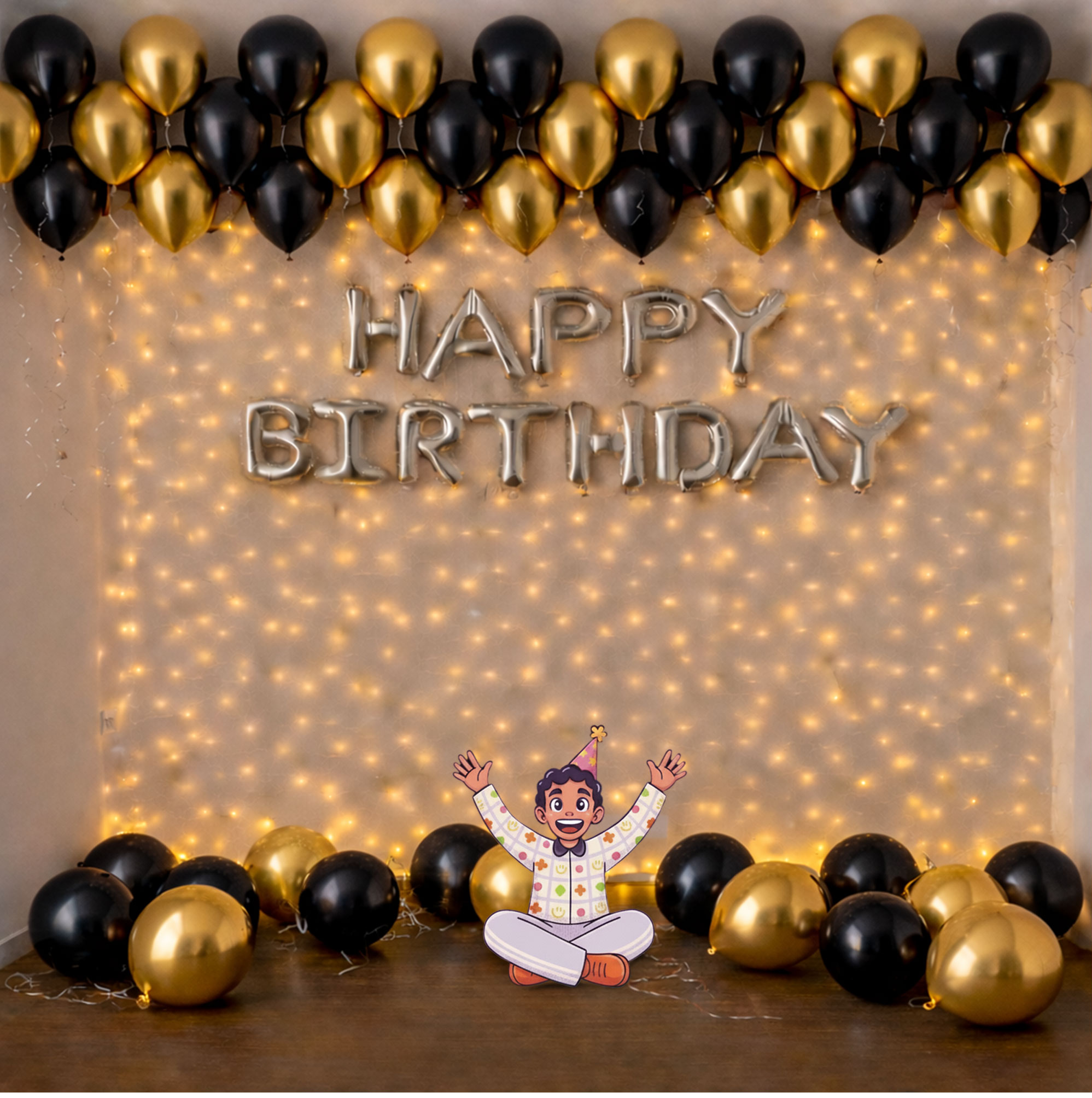 Fairy Lights Birthday Decoration Kit