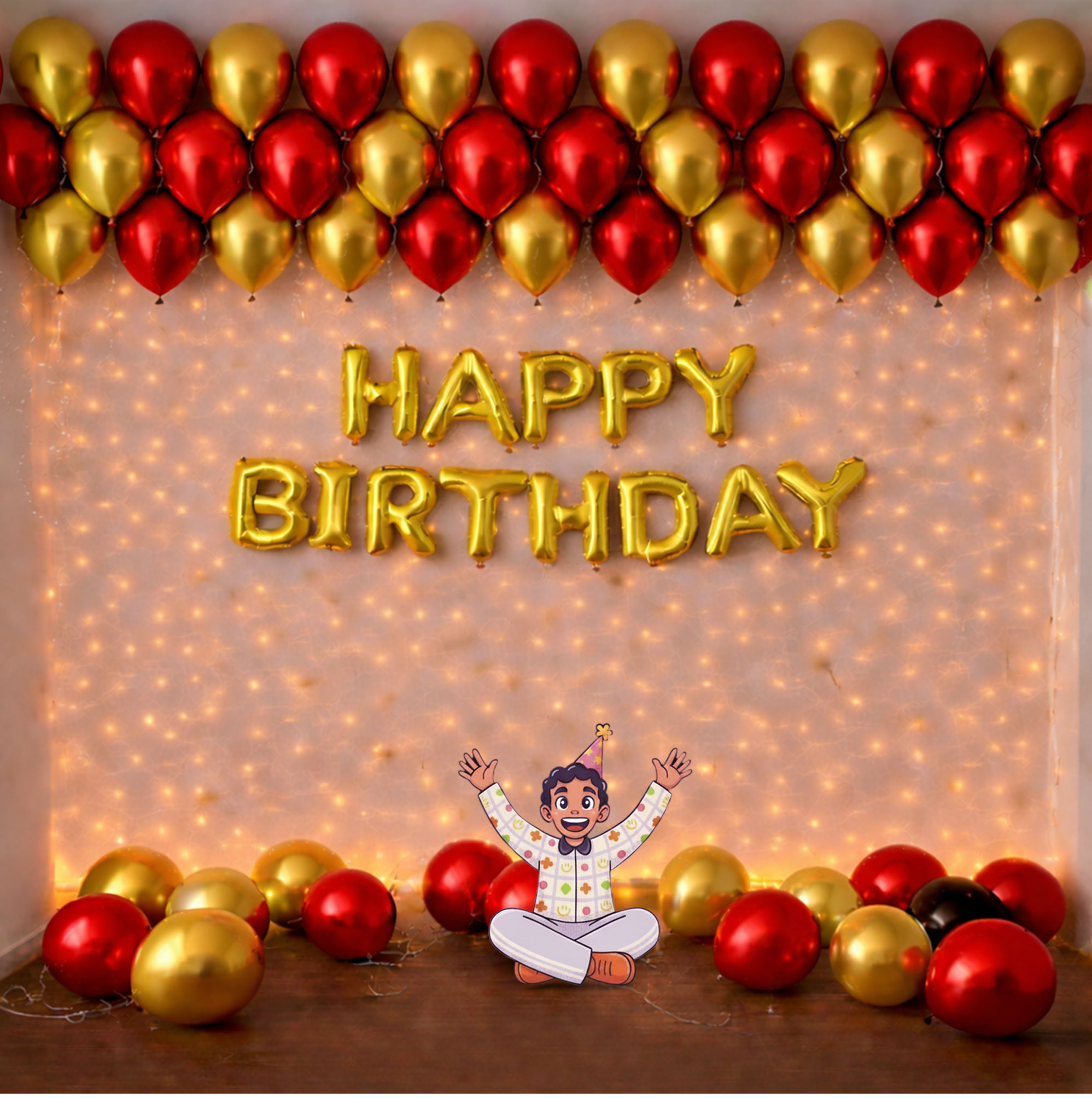 Fairy Lights Birthday Decoration Kit