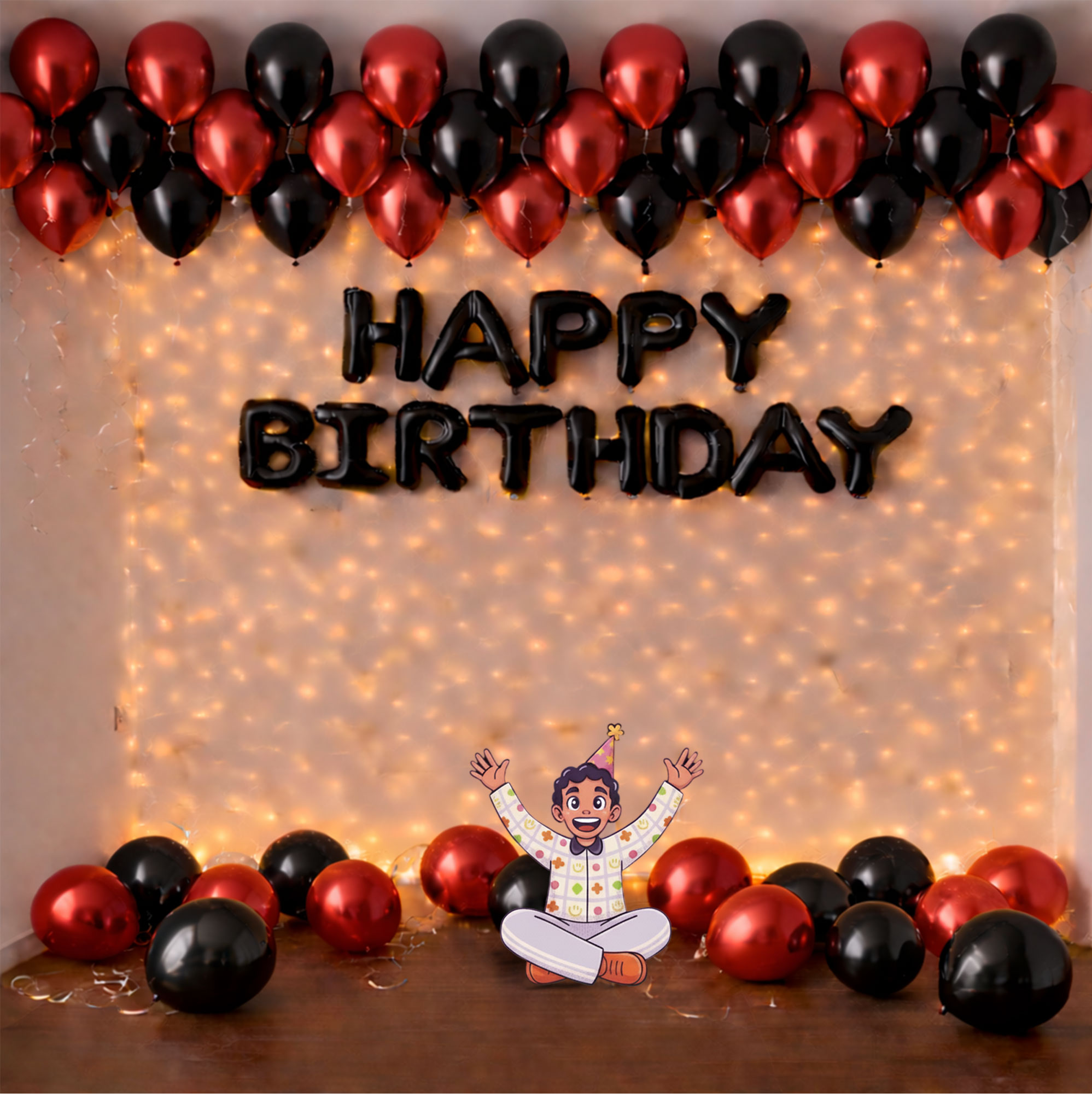 Fairy Lights Birthday Decoration Kit