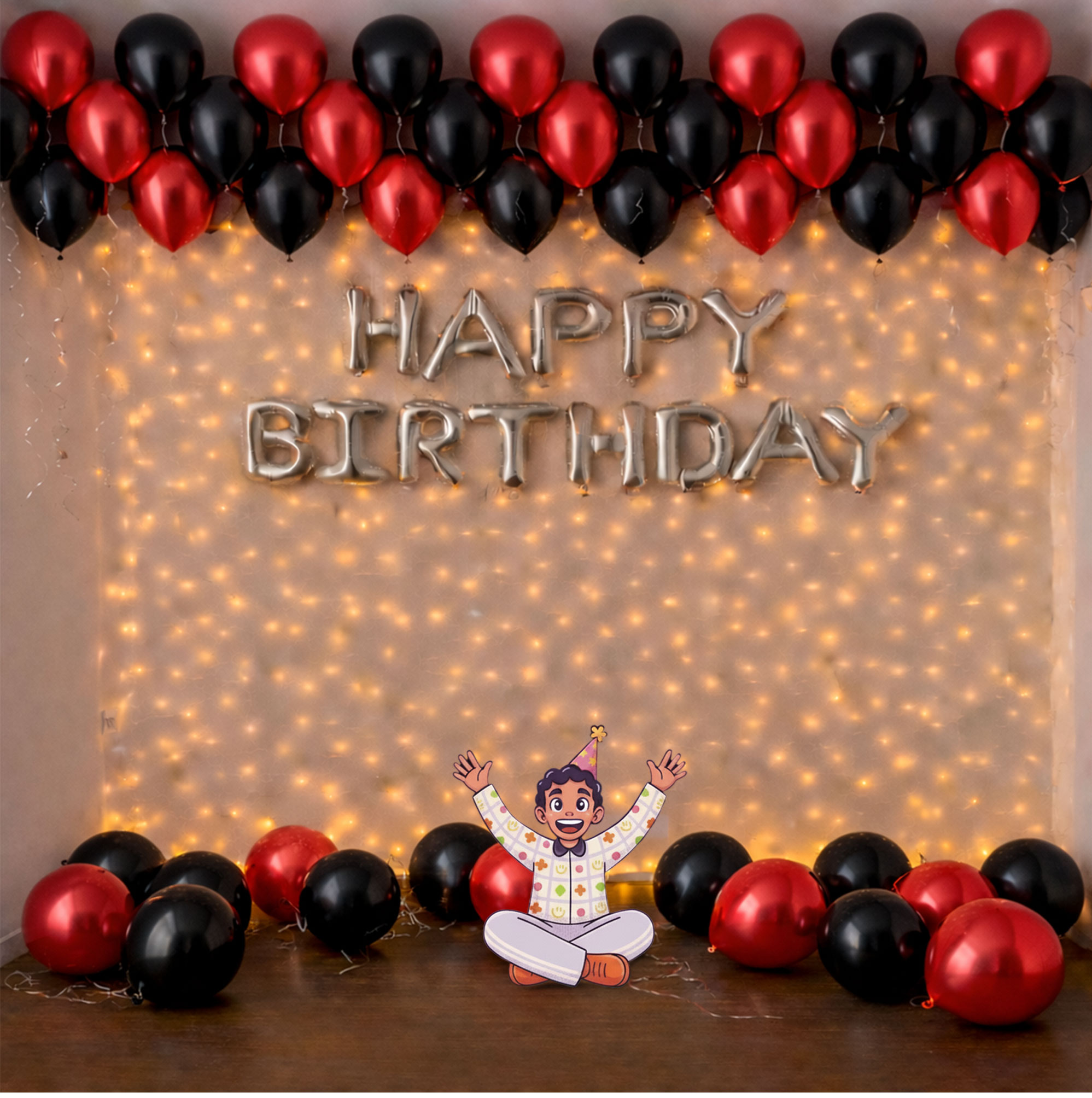 Fairy Lights Birthday Decoration Kit