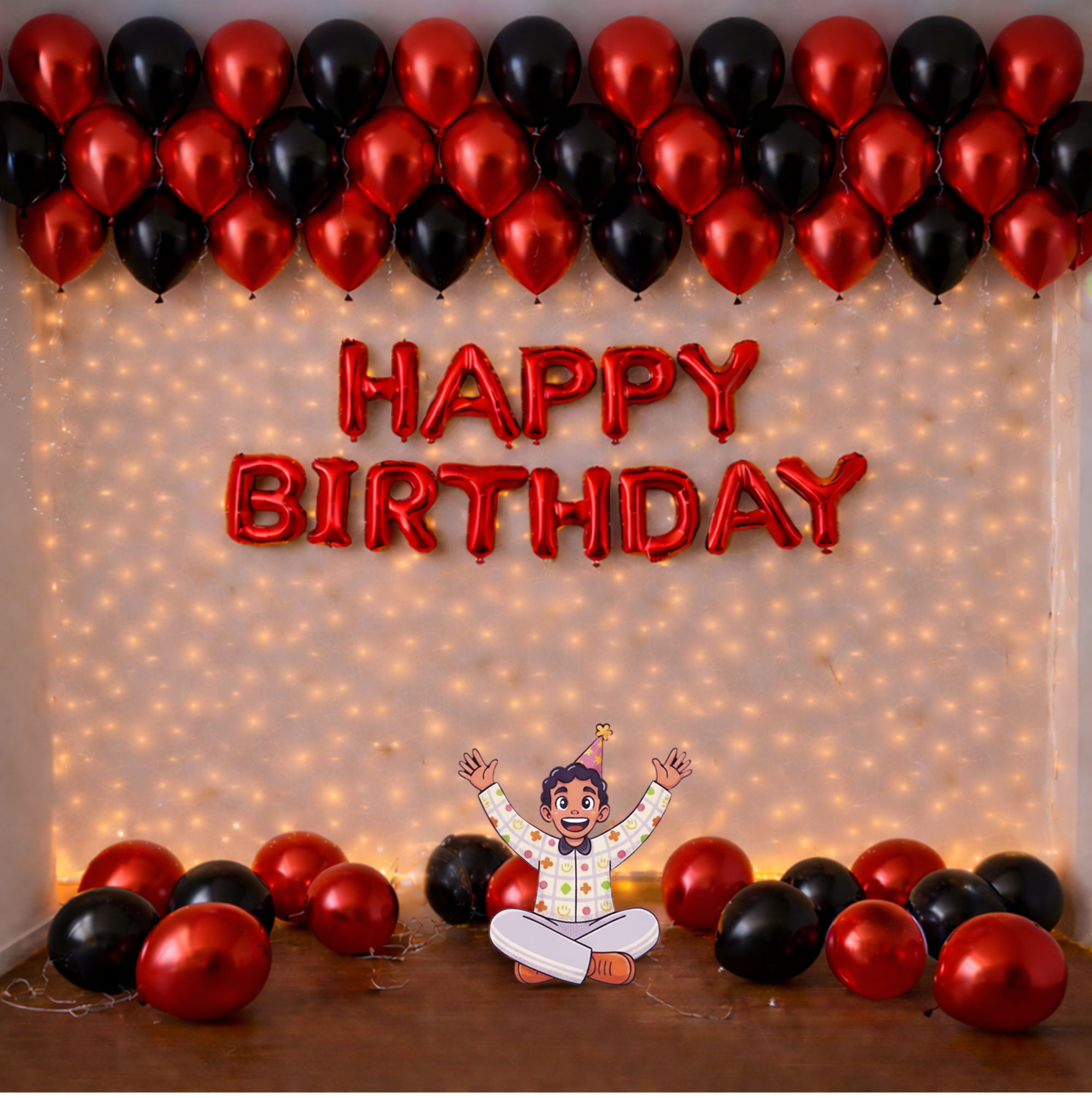 Fairy Lights Birthday Decoration Kit