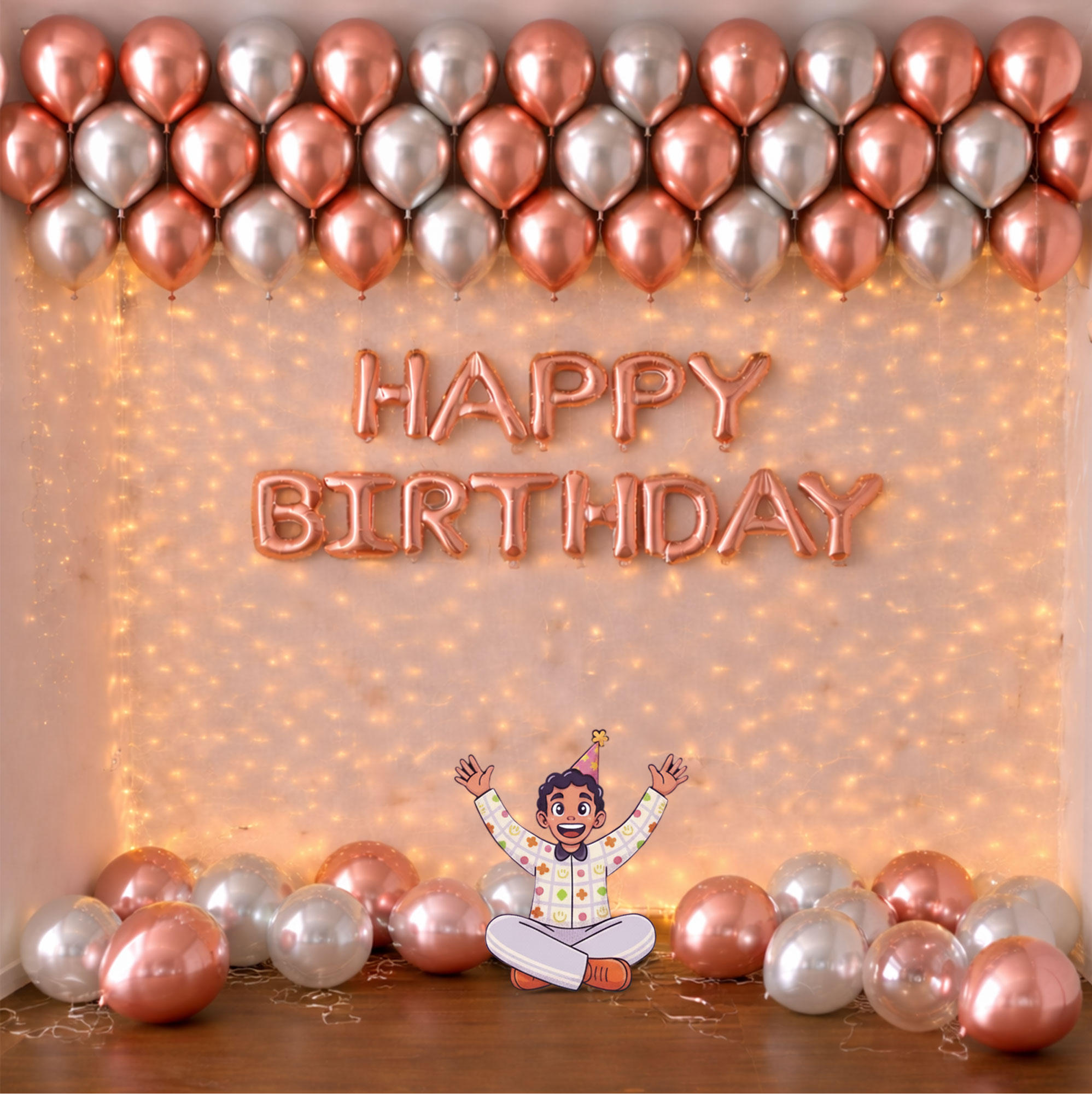 Fairy Lights Birthday Decoration Kit