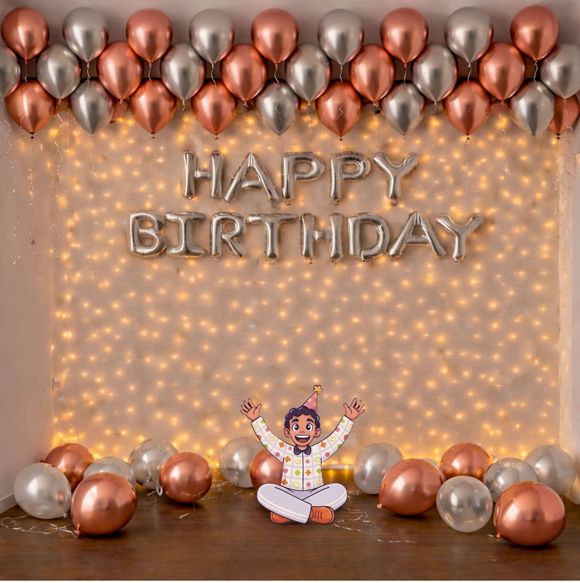 Fairy Lights Birthday Decoration Kit