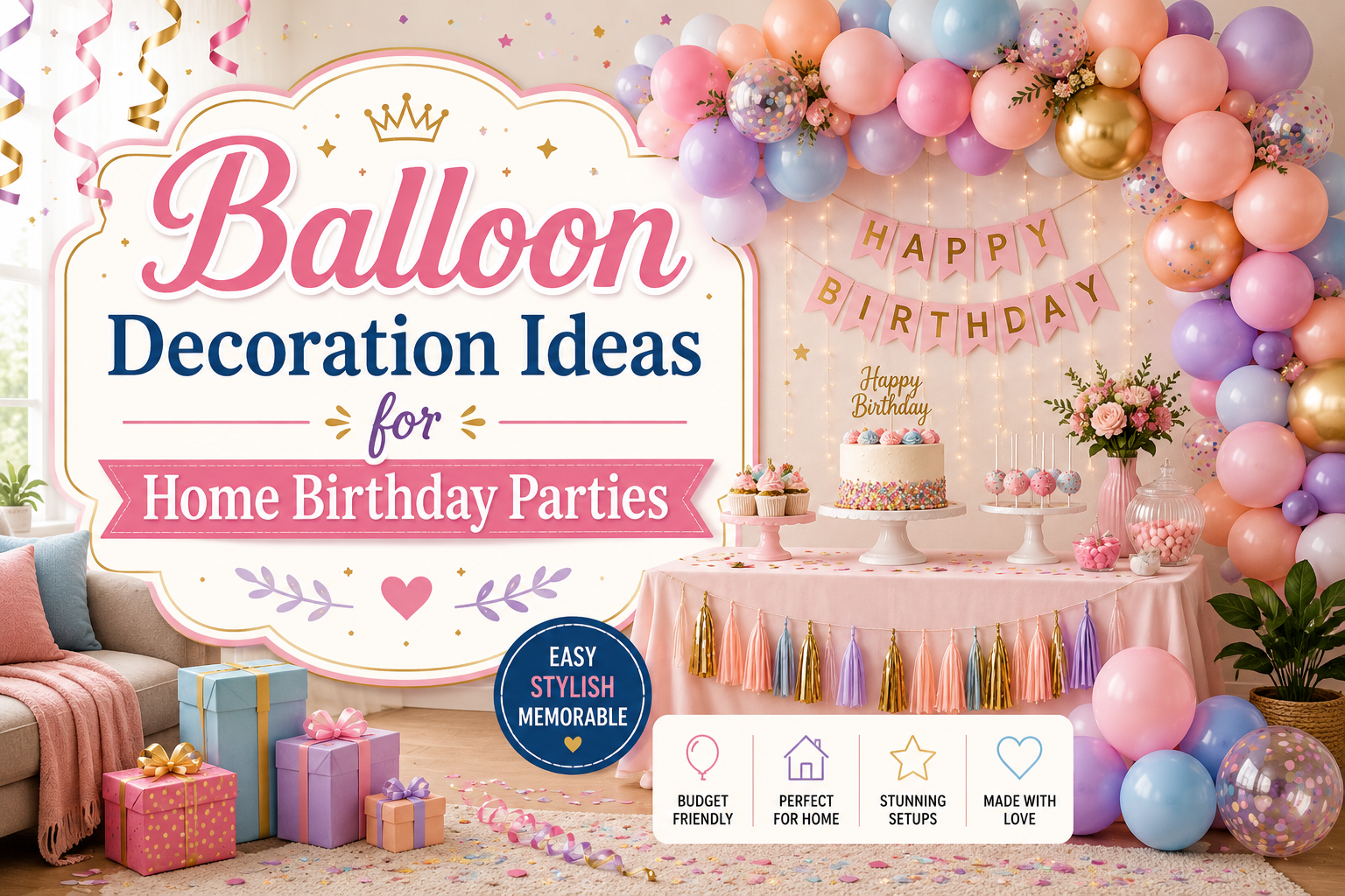 Balloon Decoration Ideas