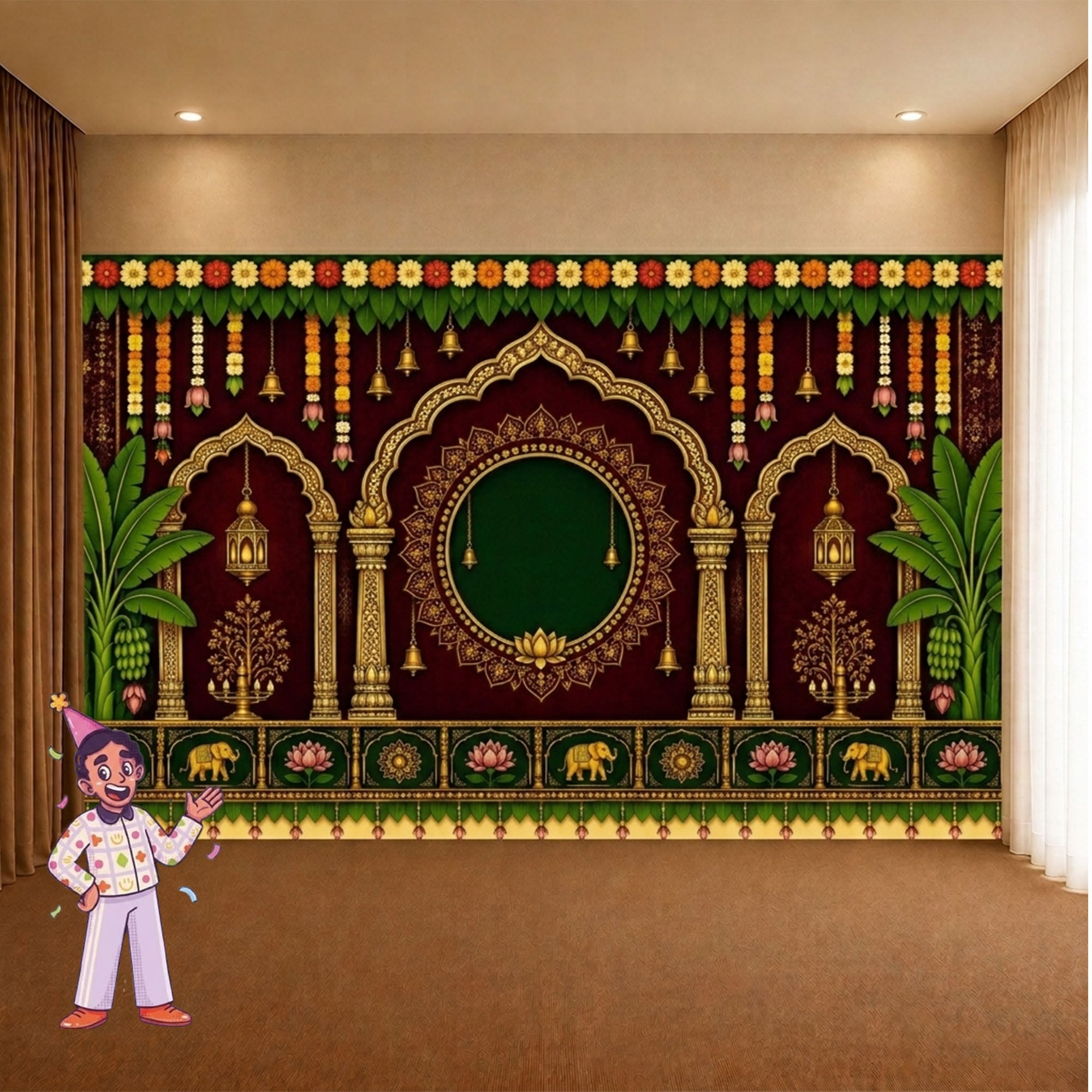 Backdrop Wallpaper Decoration