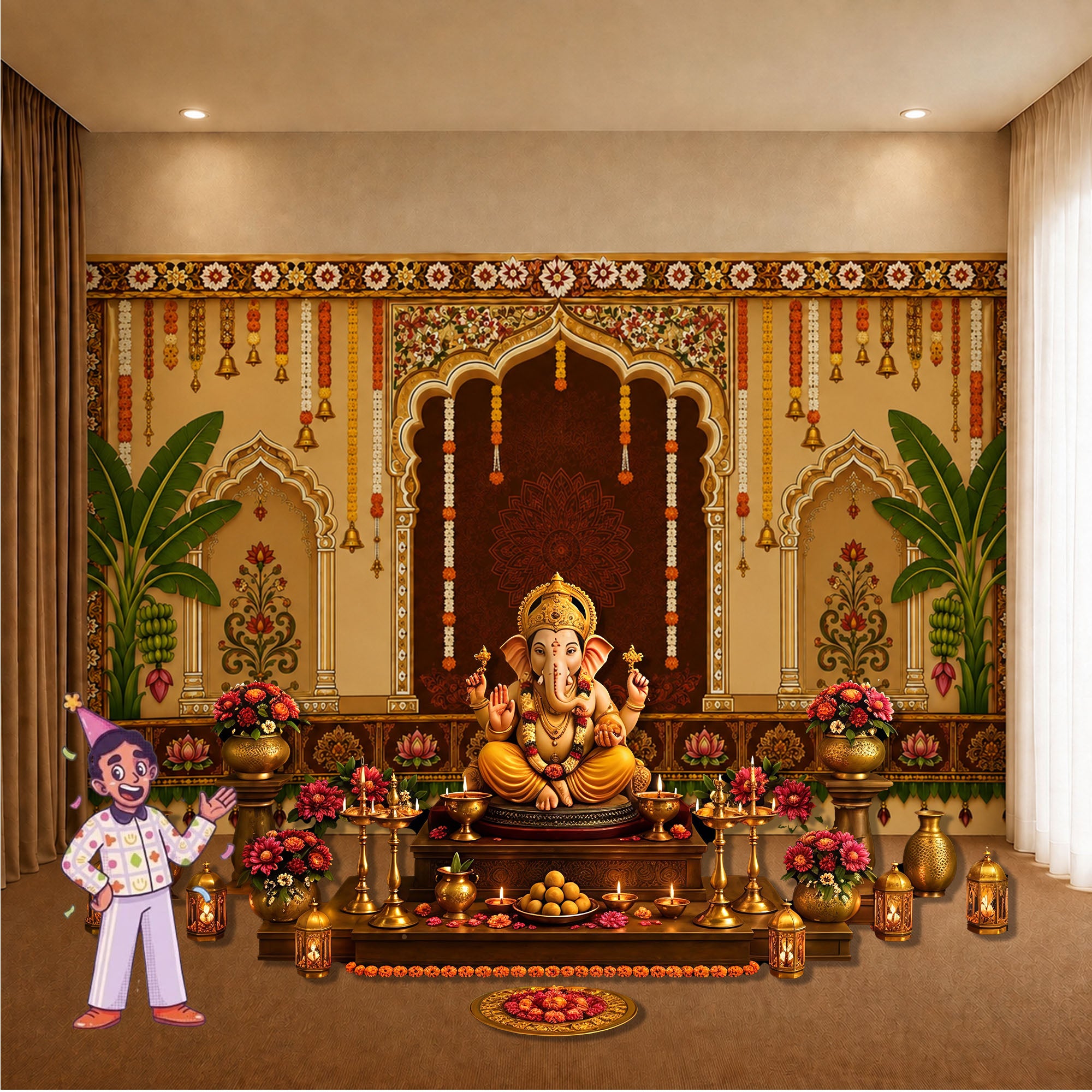 Backdrop Wallpaper Decoration