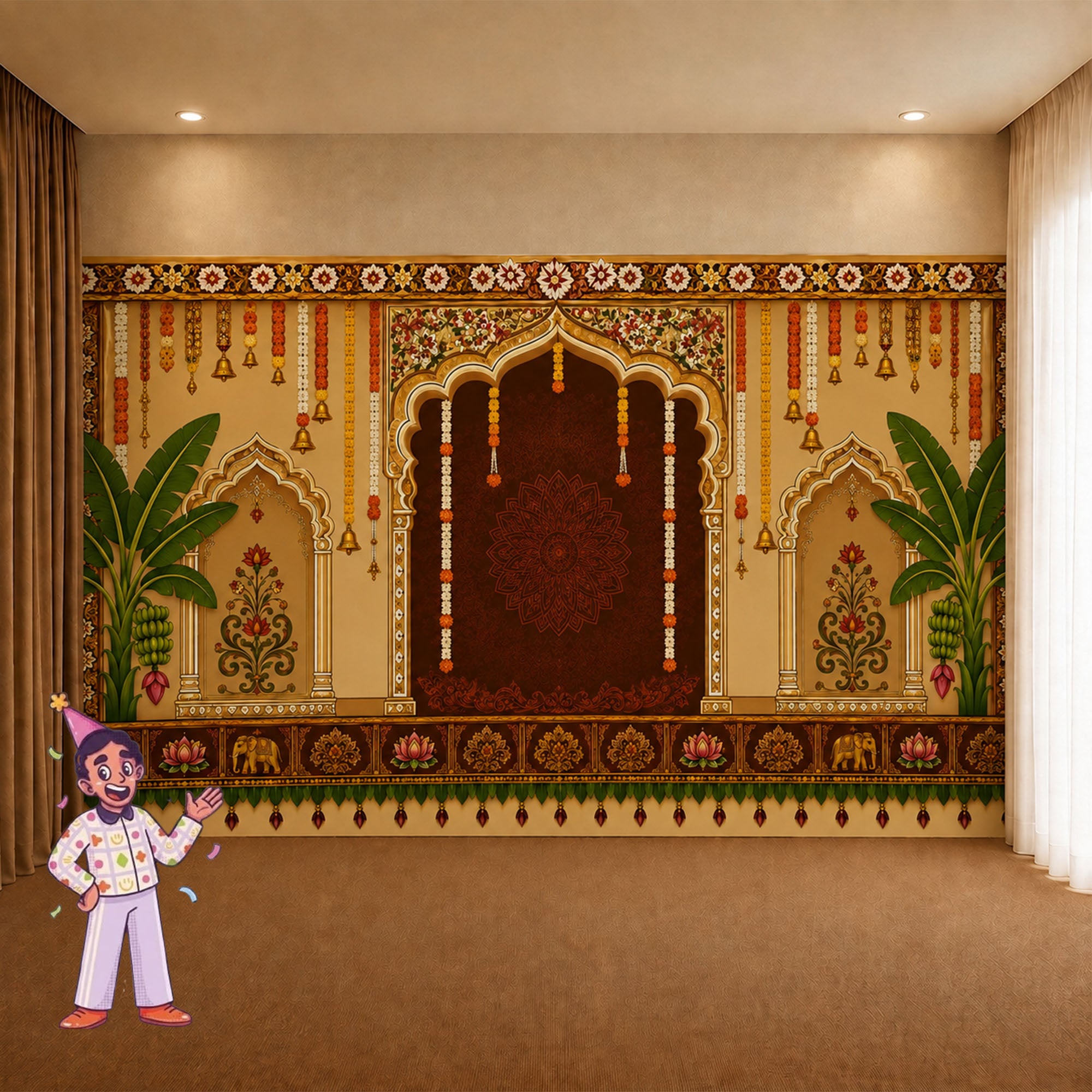 Backdrop Wallpaper Decoration