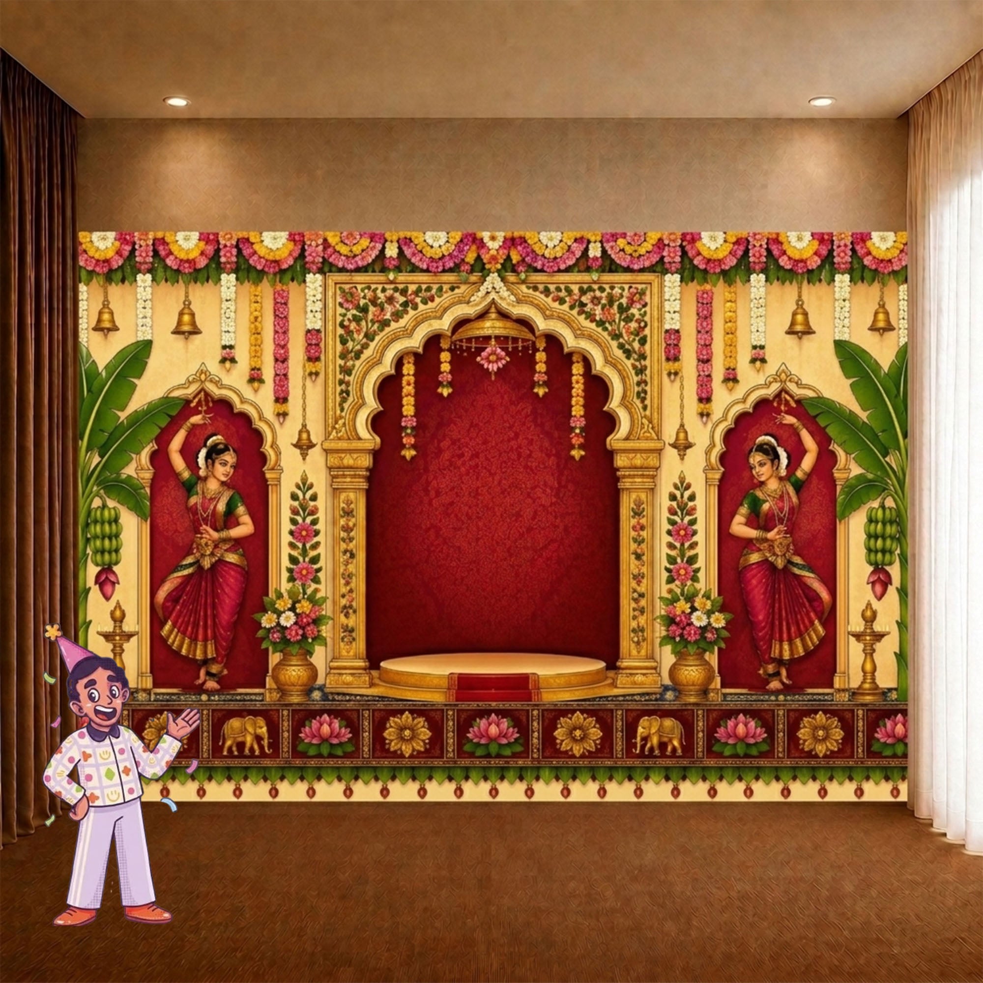 Backdrop Wallpaper Decoration