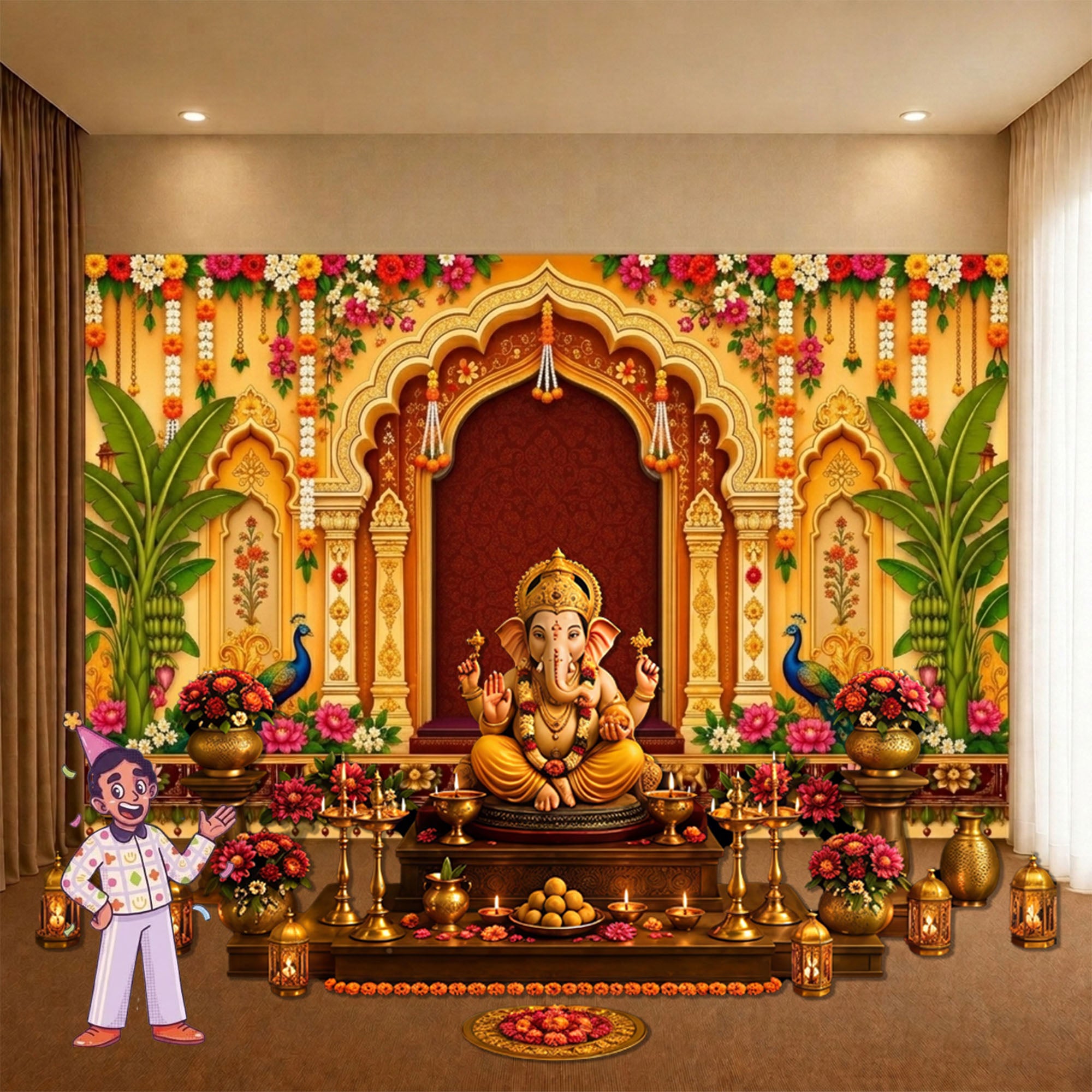 Backdrop Wallpaper Decoration