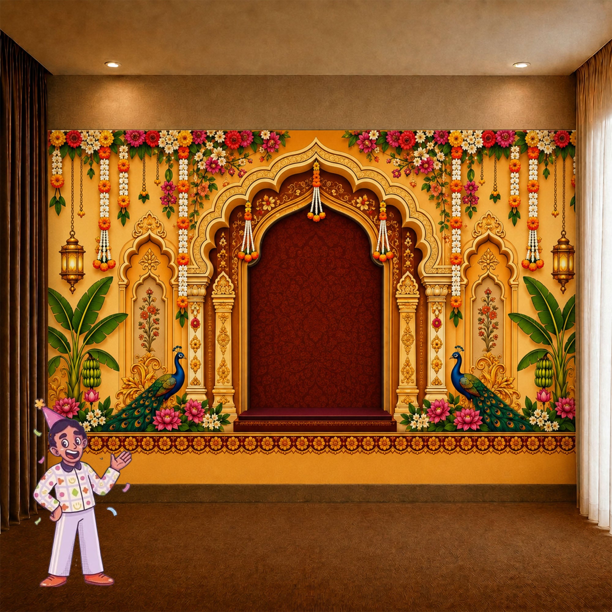 Backdrop Wallpaper Decoration