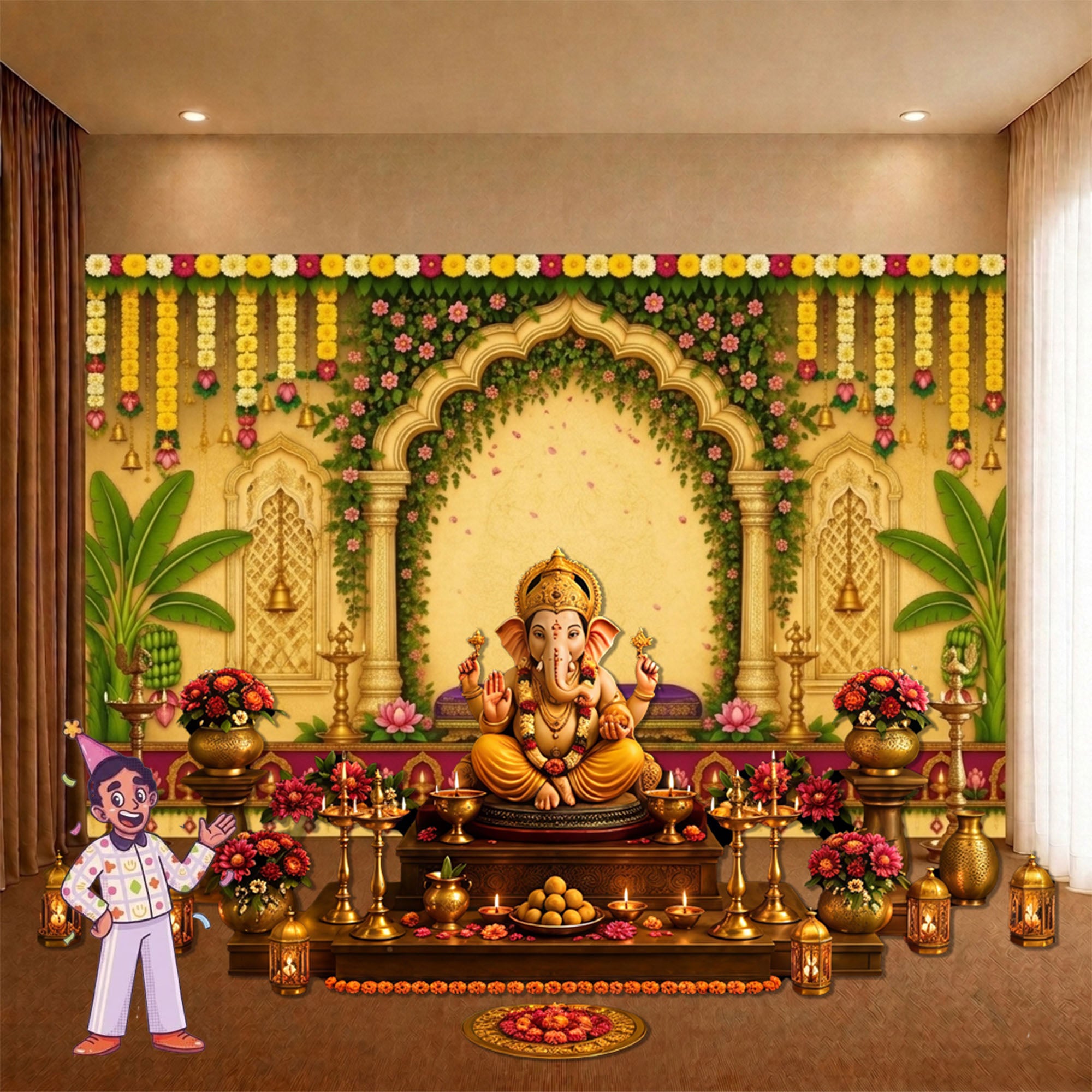 Backdrop Wallpaper Decoration
