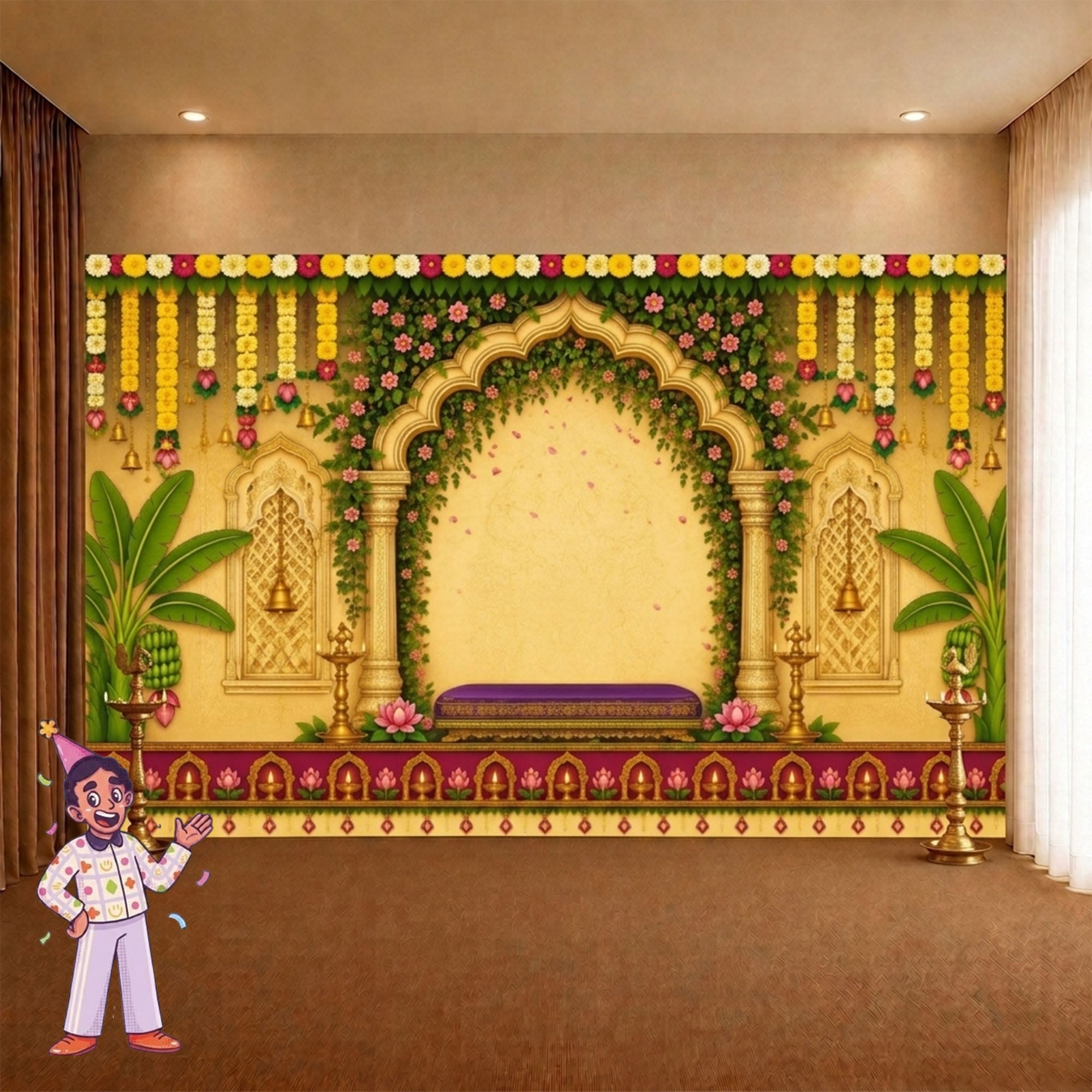 Backdrop Wallpaper Decoration