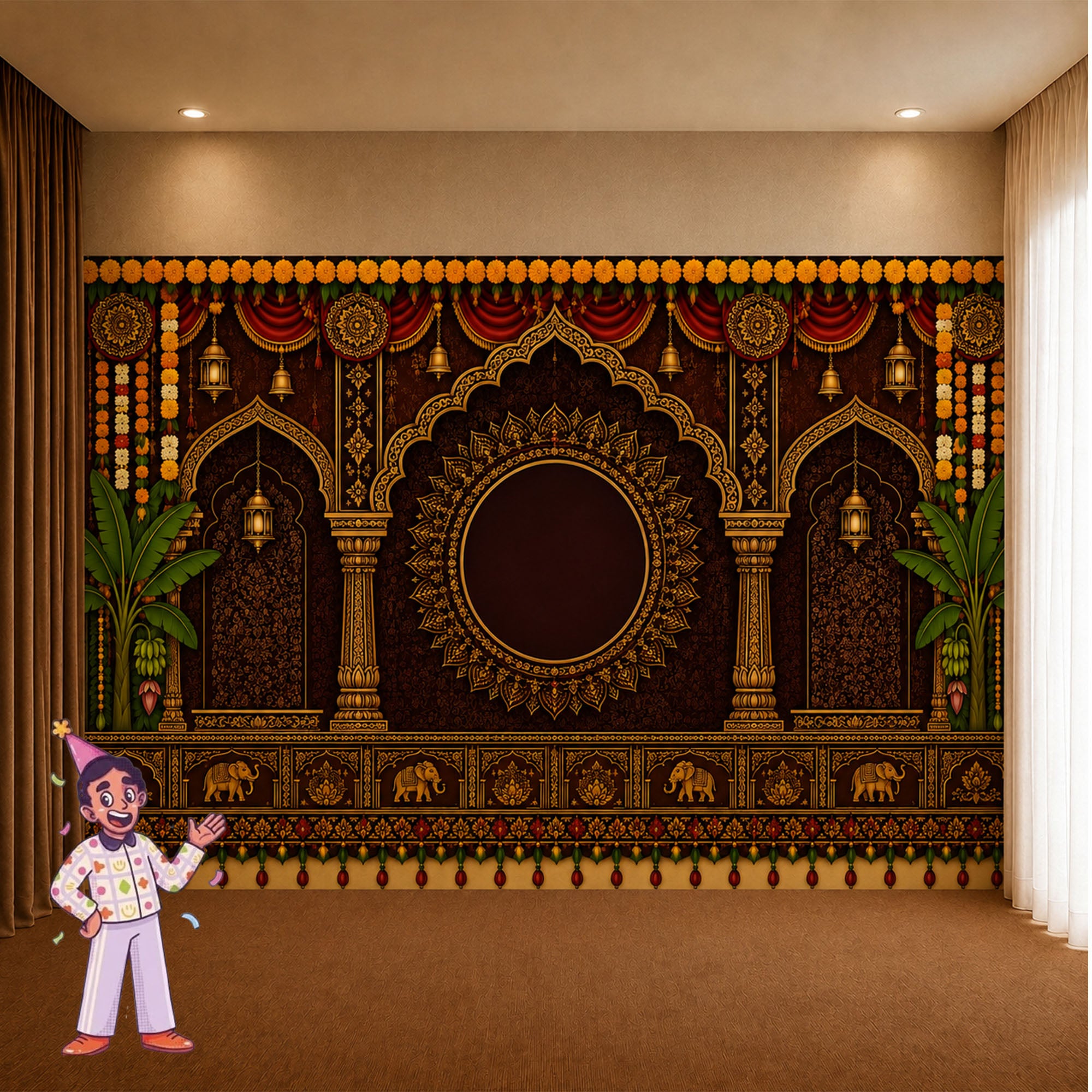 Backdrop Wallpaper Decoration