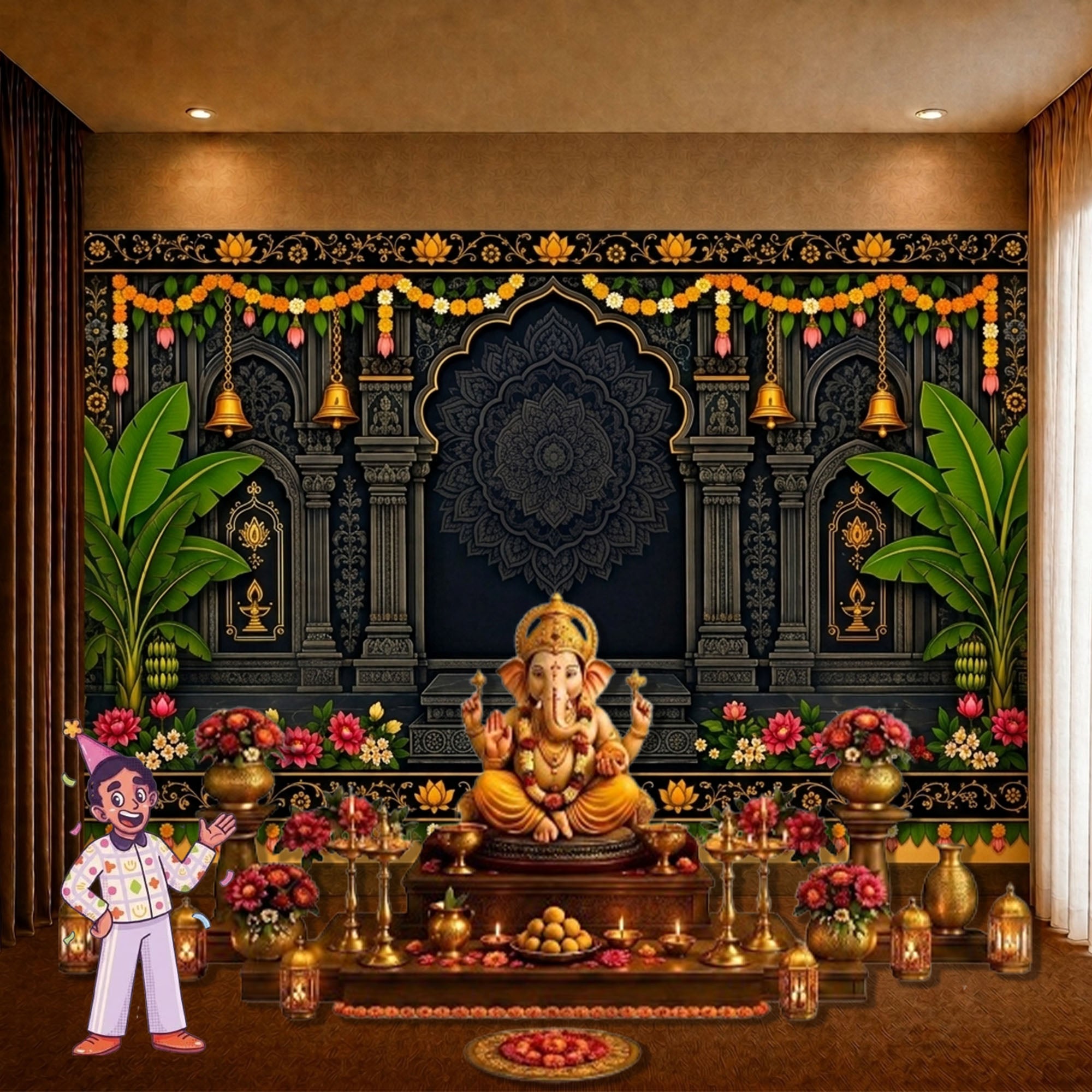 Backdrop Wallpaper Decoration