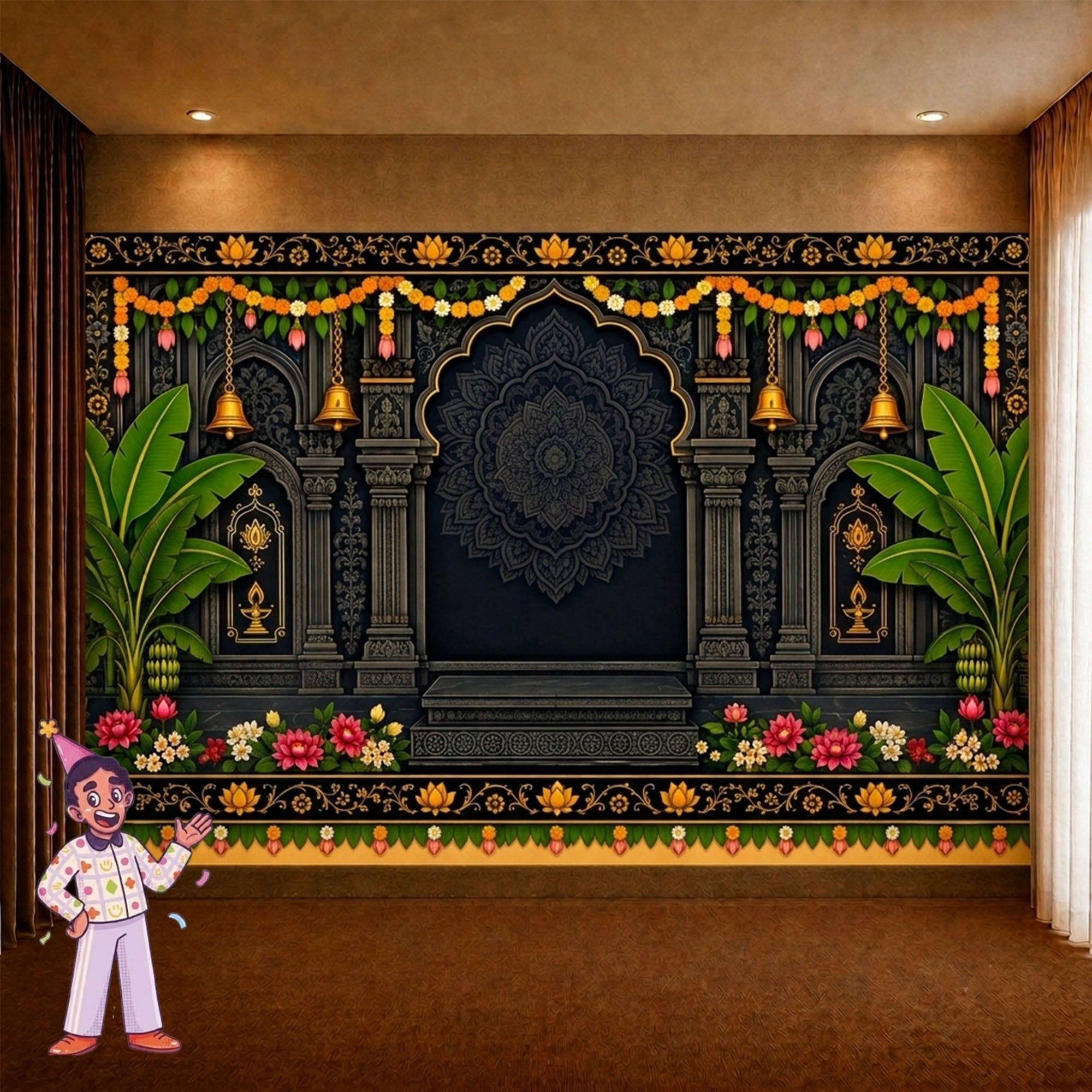 Backdrop Wallpaper Decoration
