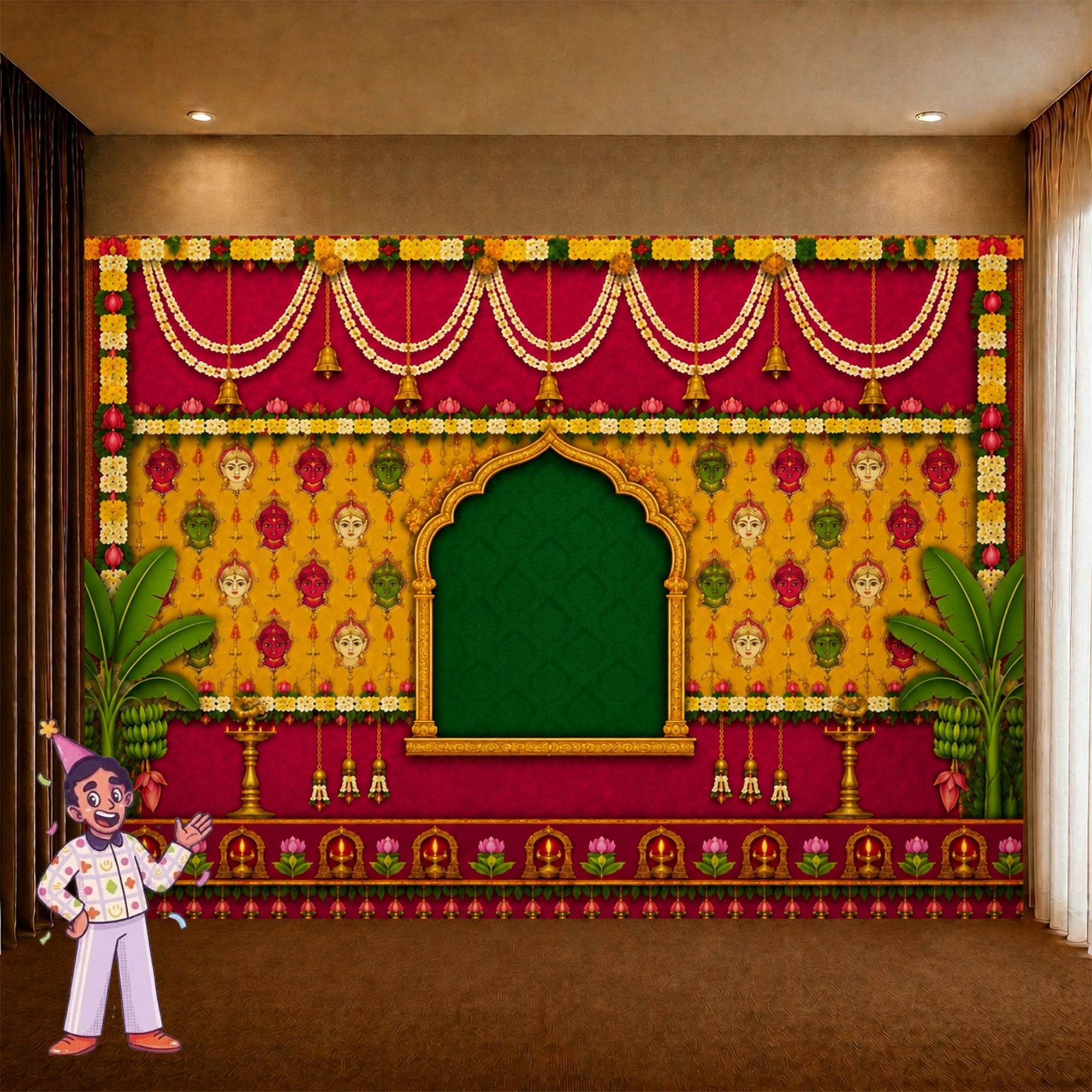 Backdrop Wallpaper Decoration