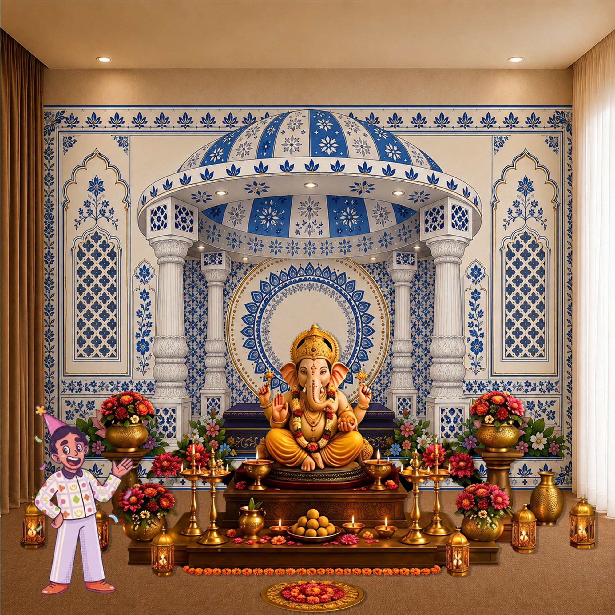 Backdrop Wallpaper Decoration