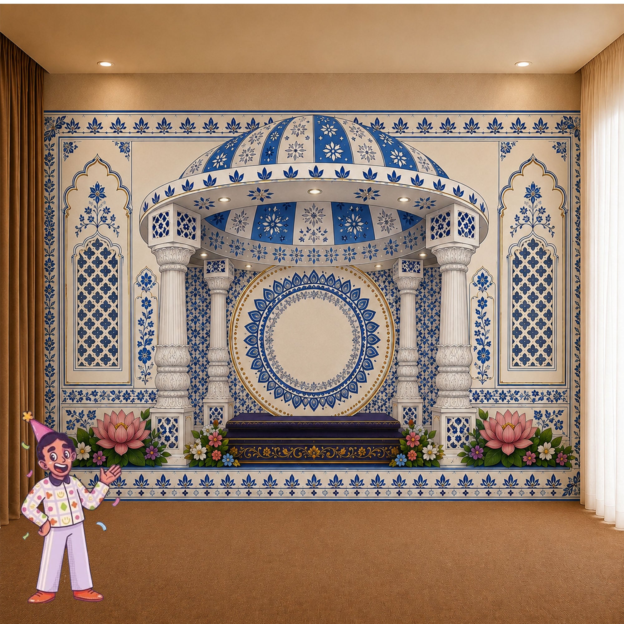 Backdrop Wallpaper Decoration