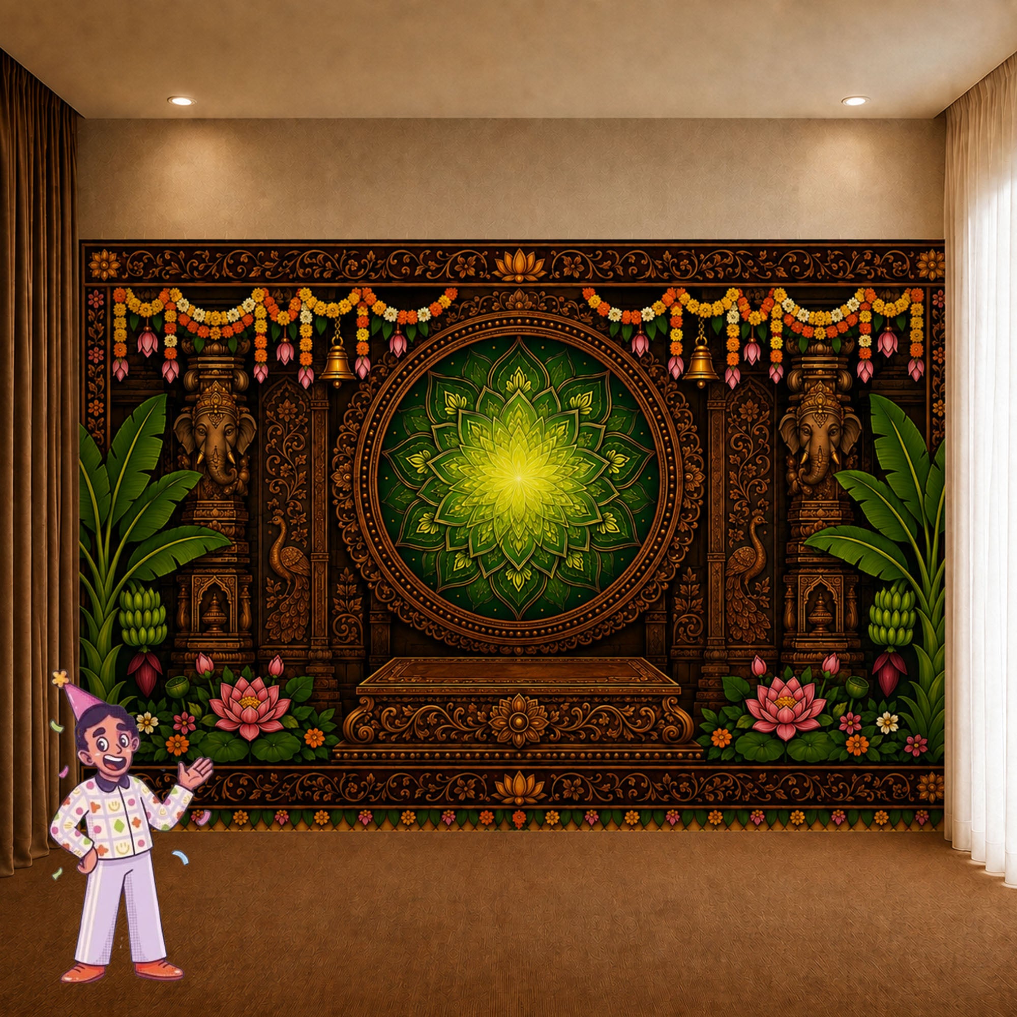 Backdrop Wallpaper Decoration
