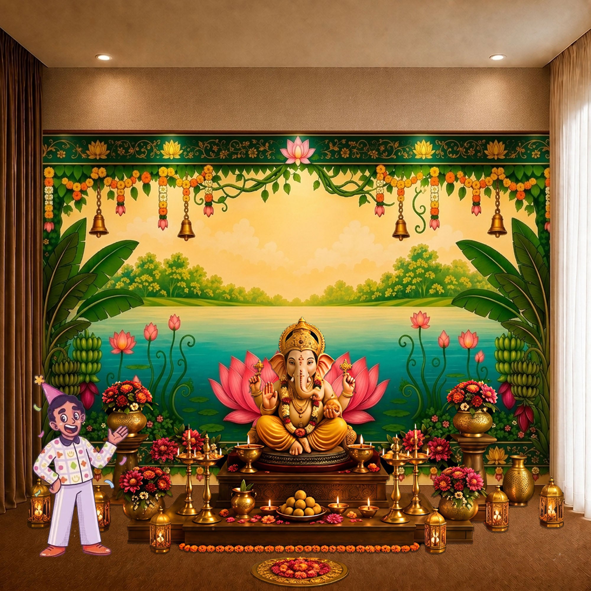 Backdrop Wallpaper Decoration