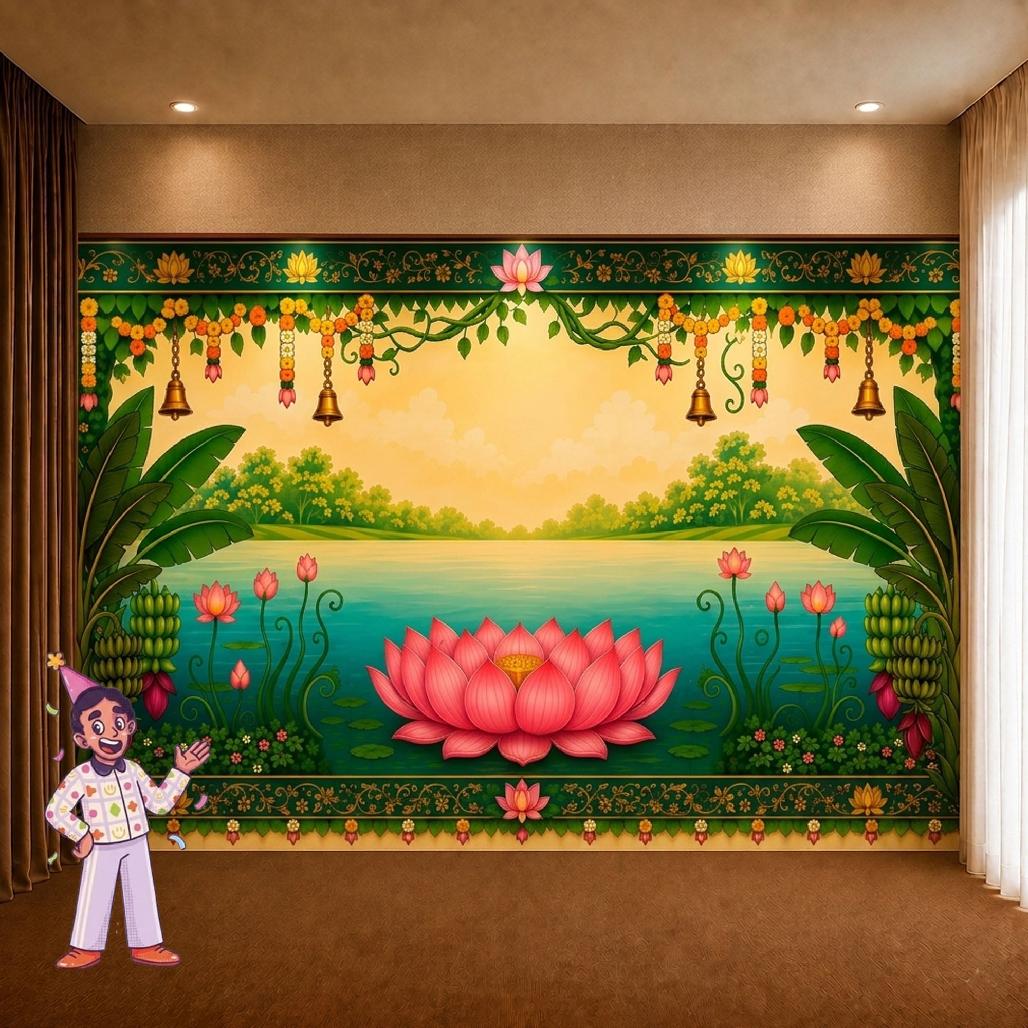Backdrop Wallpaper Decoration