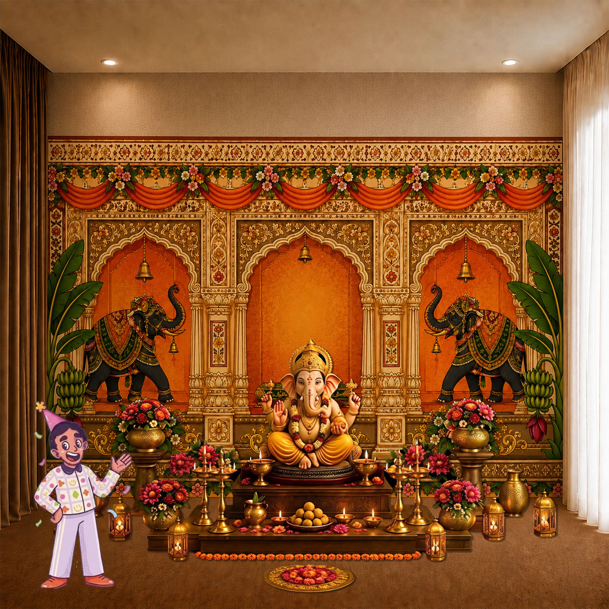 Backdrop Wallpaper Decoration