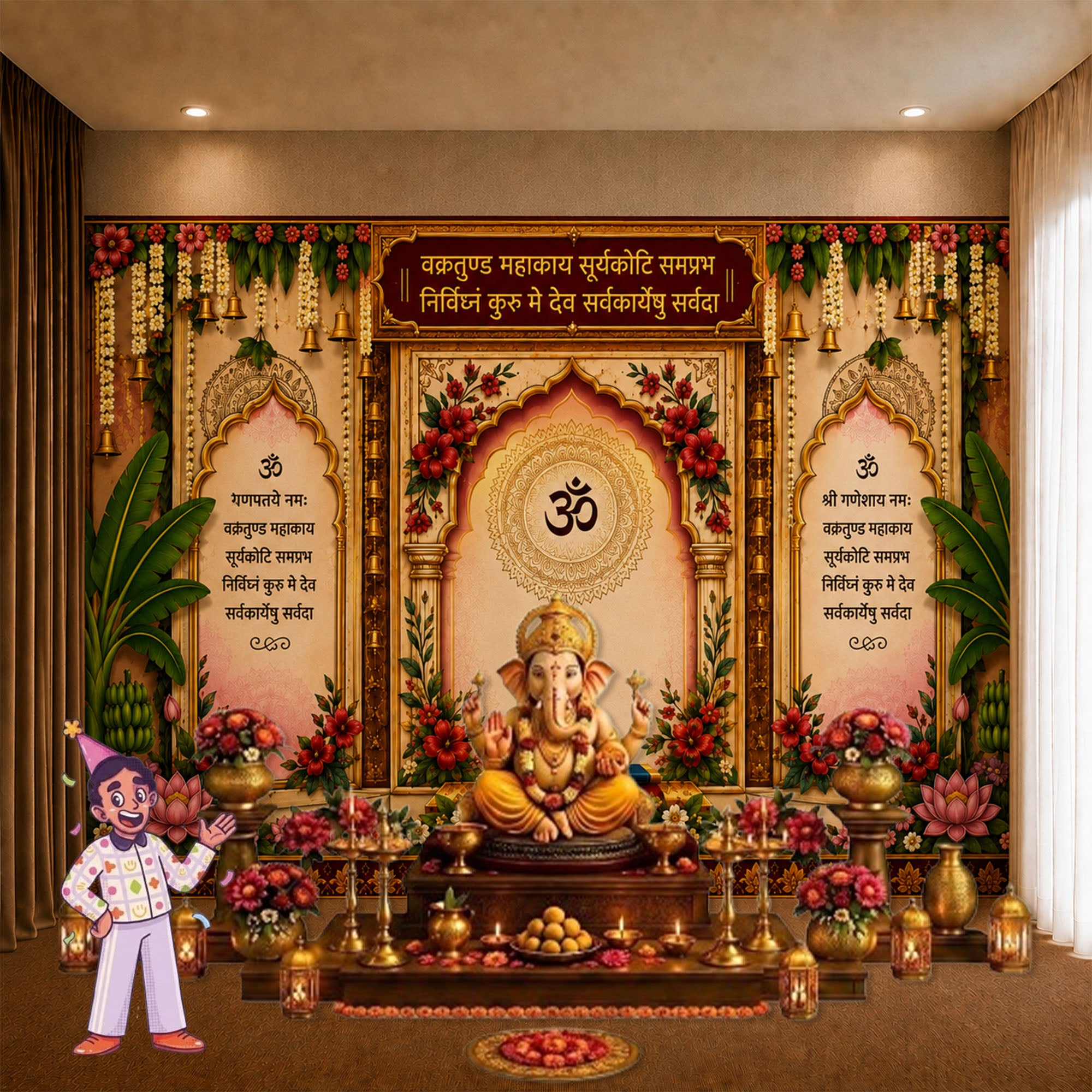 Backdrop Wallpaper Decoration