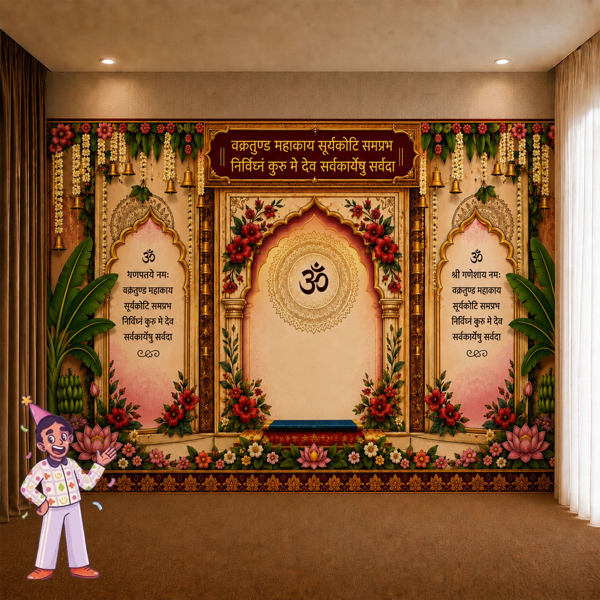 Backdrop Wallpaper Decoration