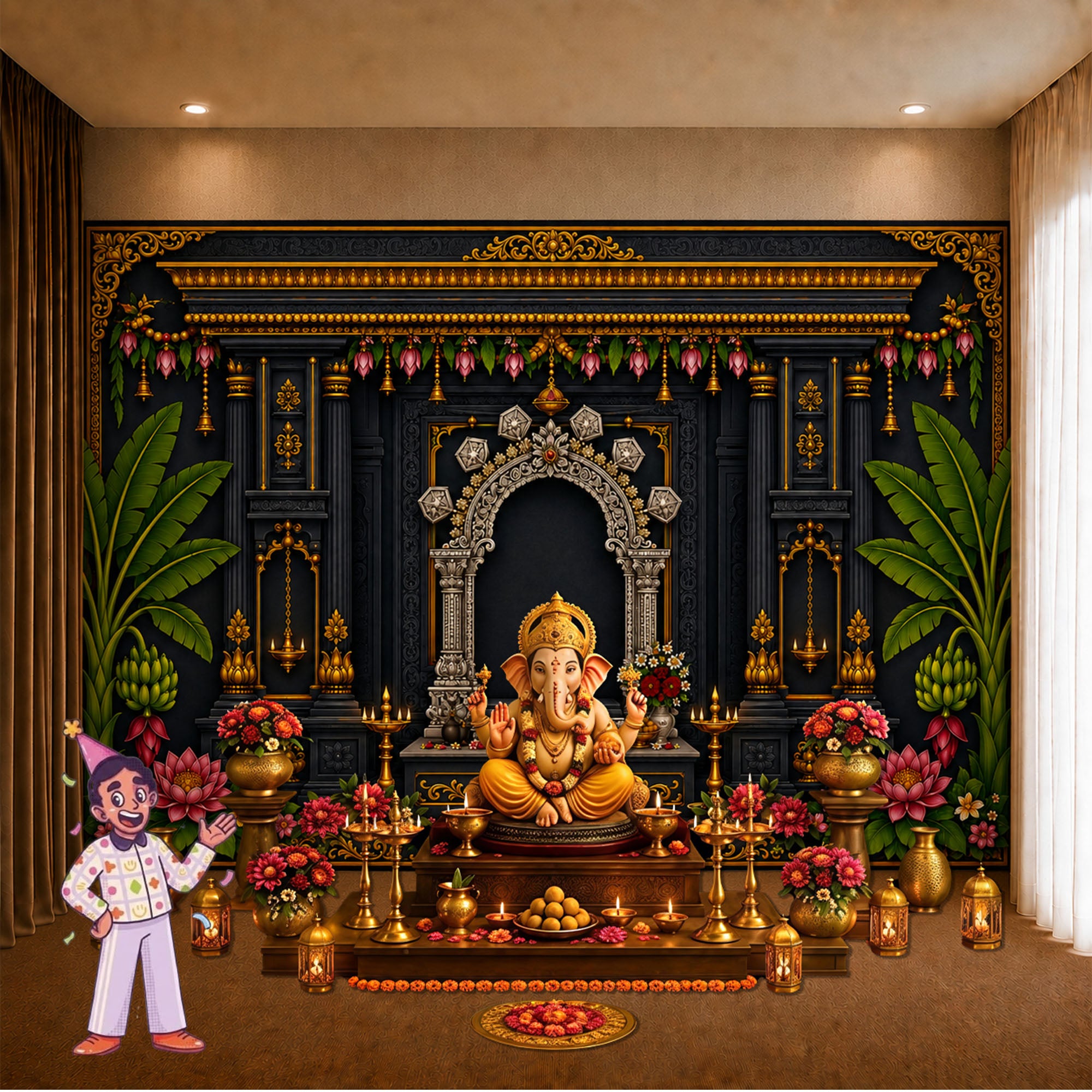 Backdrop Wallpaper Decoration