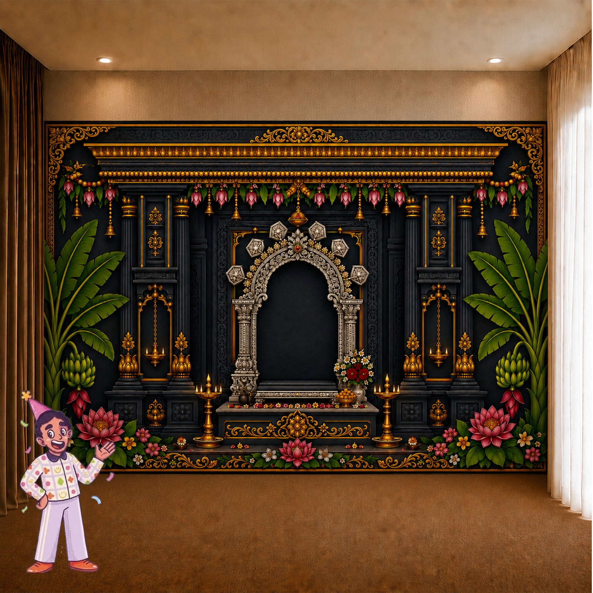 Backdrop Wallpaper Decoration