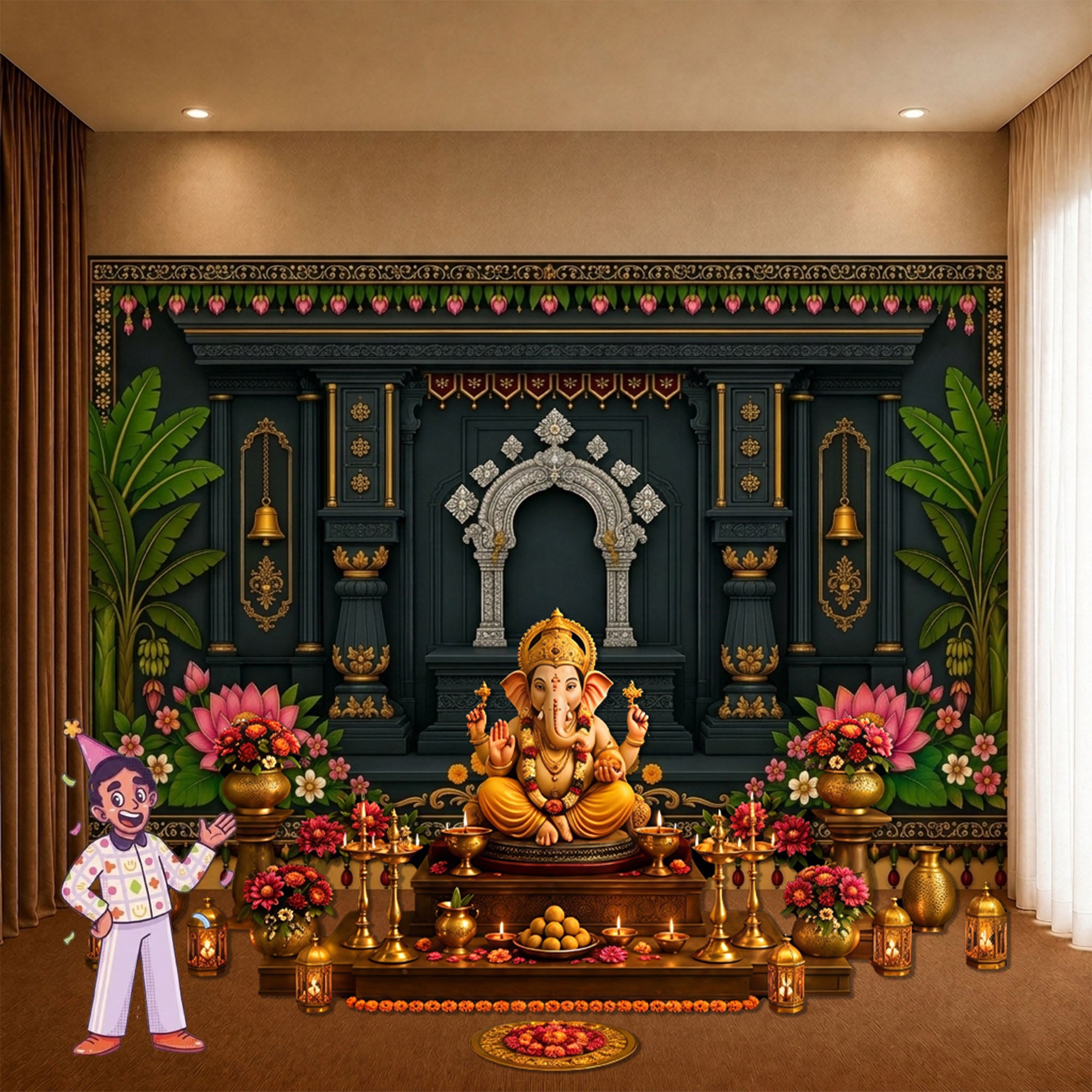 Backdrop Wallpaper Decoration