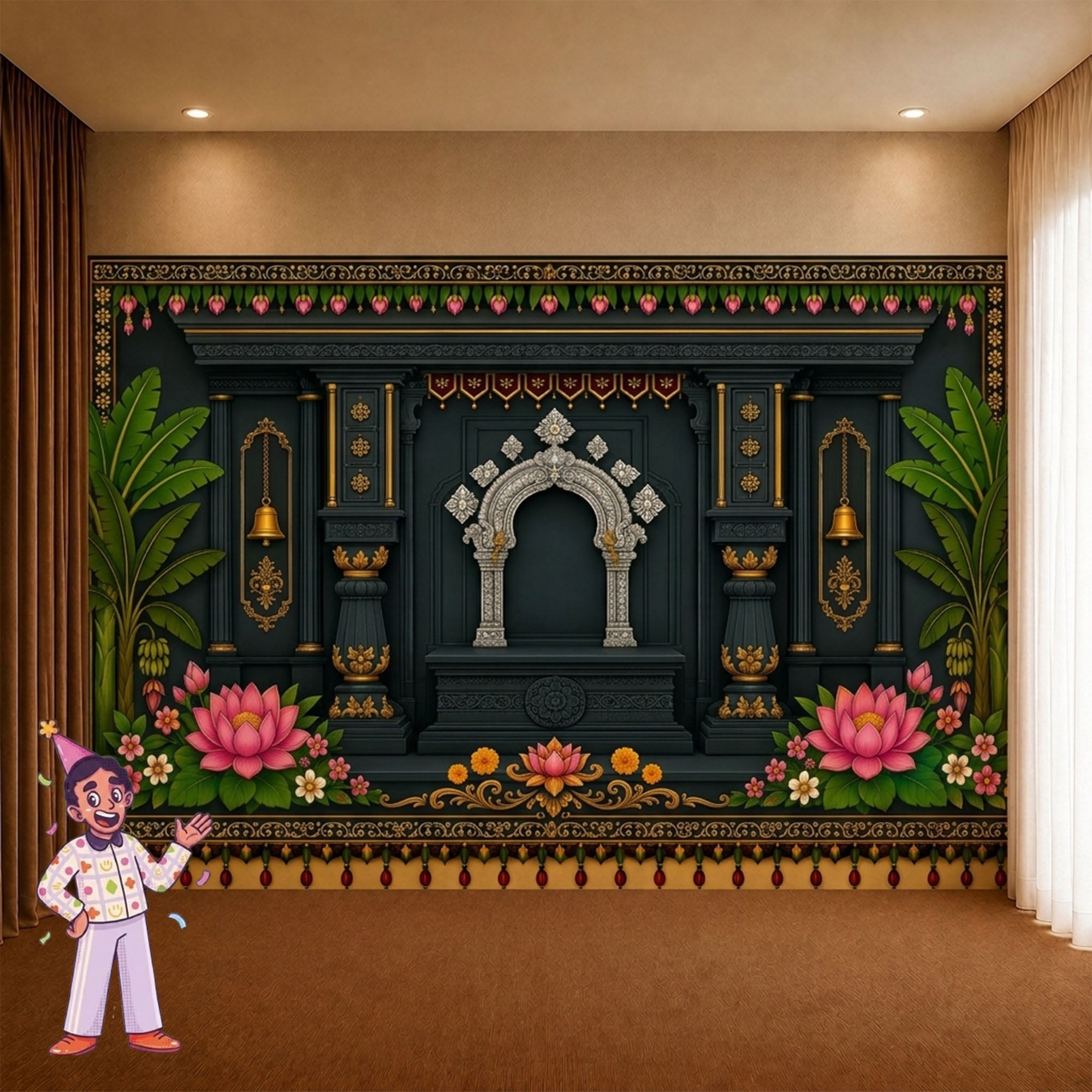 Backdrop Wallpaper Decoration