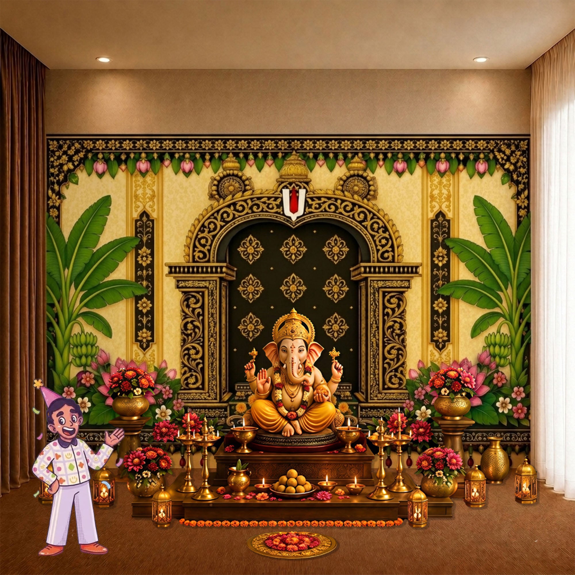 Backdrop Wallpaper Decoration