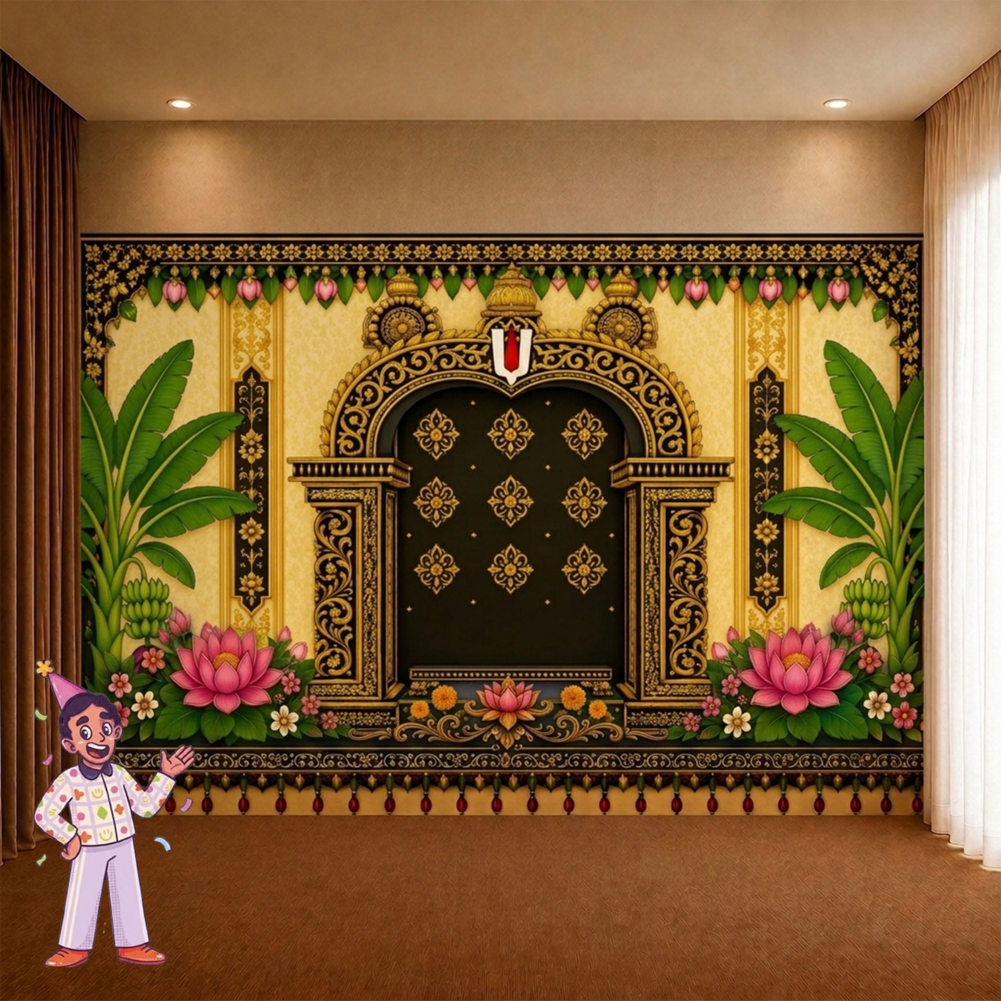 Backdrop Wallpaper Decoration