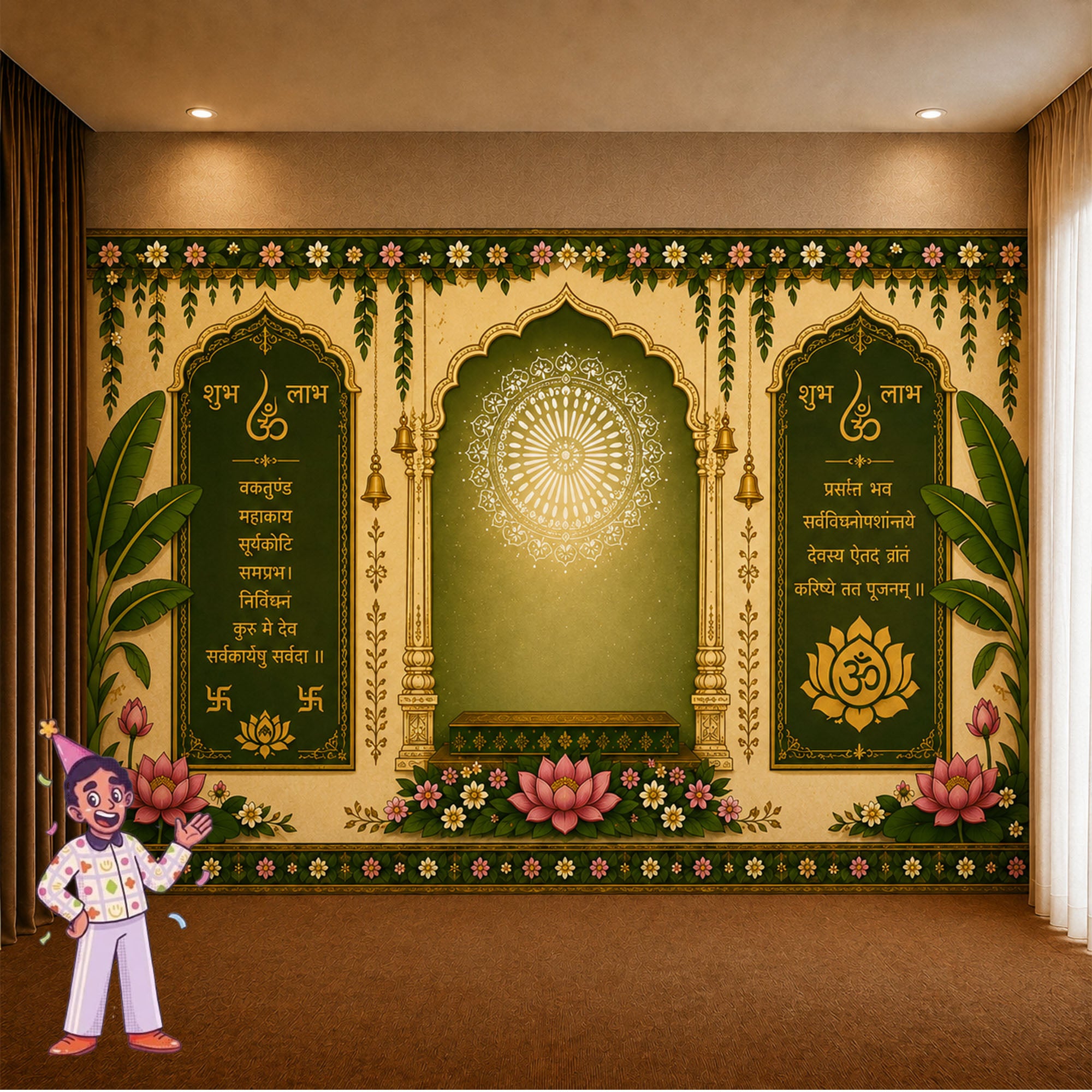 Backdrop Wallpaper Decoration