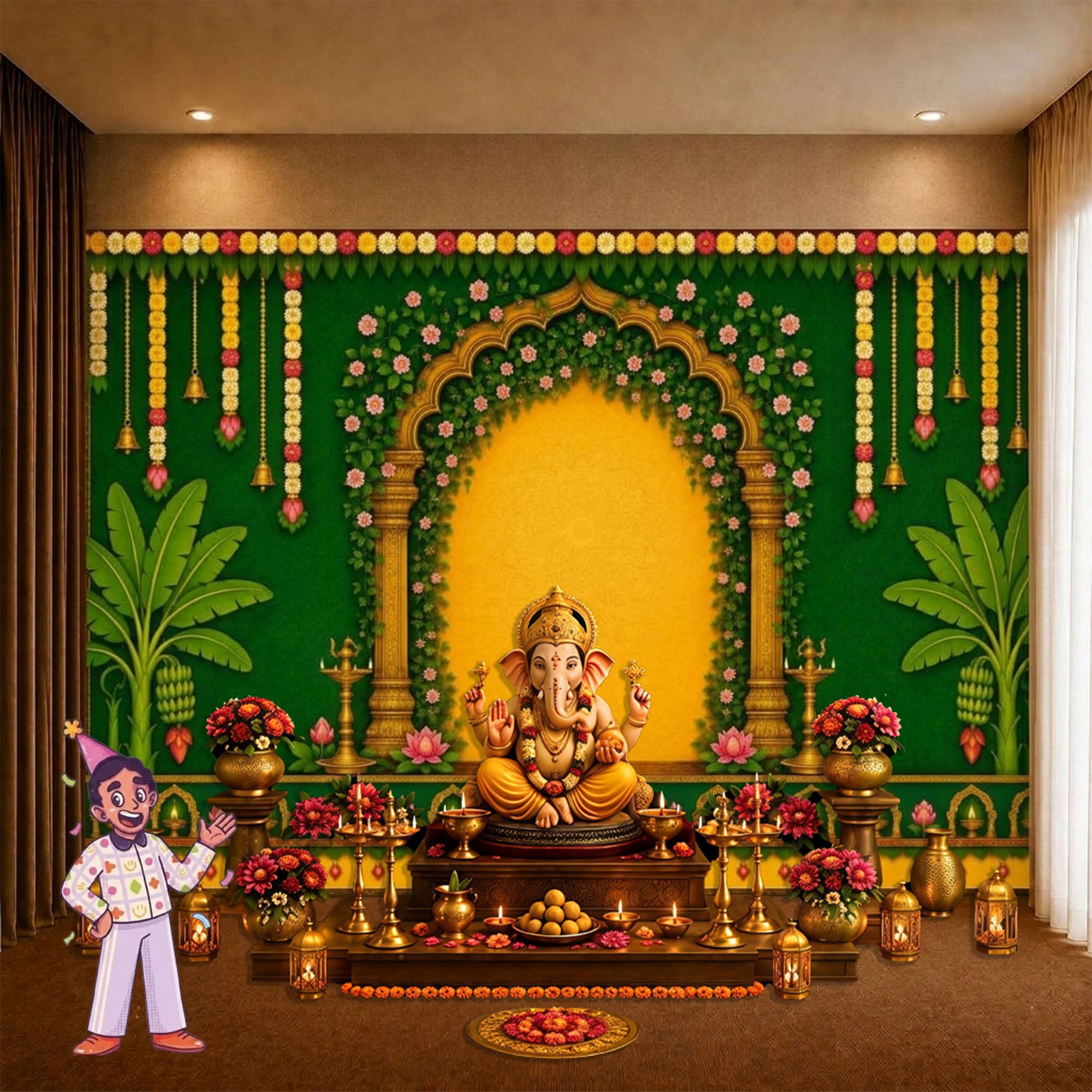 Backdrop Wallpaper Decoration