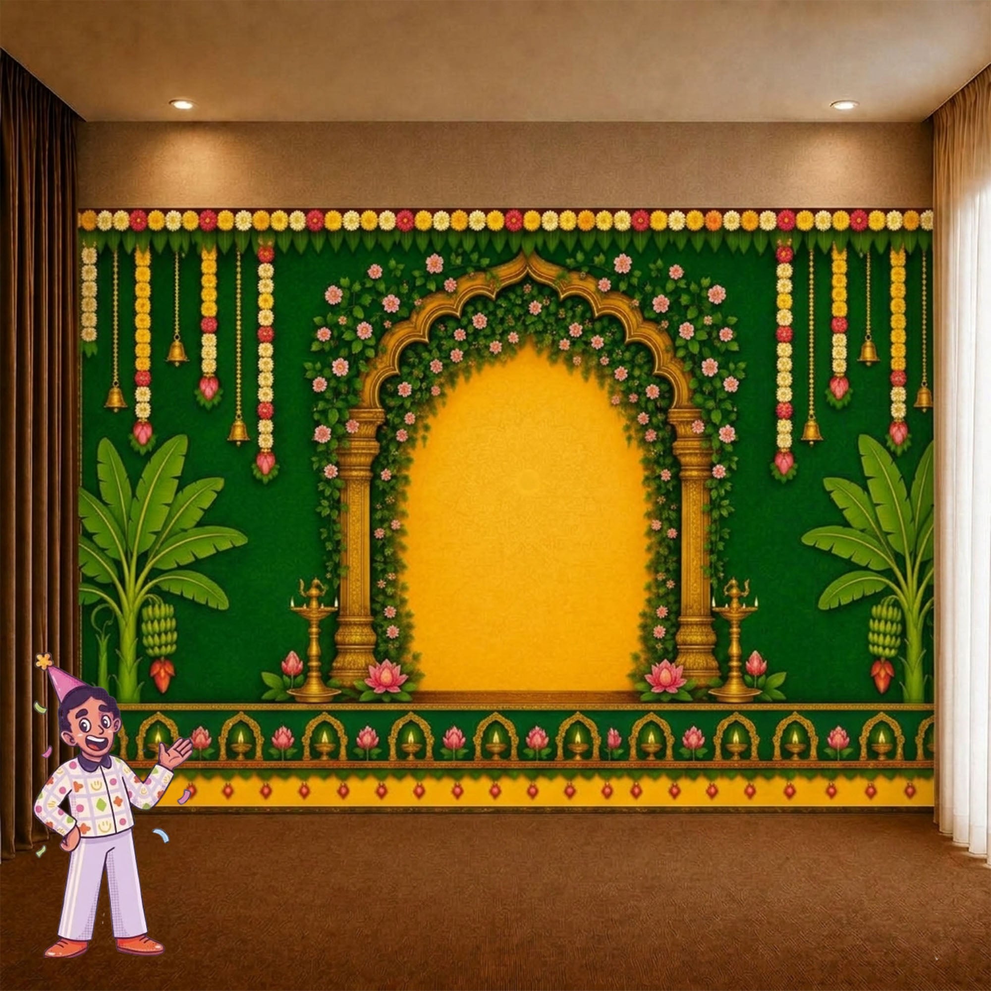 Backdrop Wallpaper Decoration