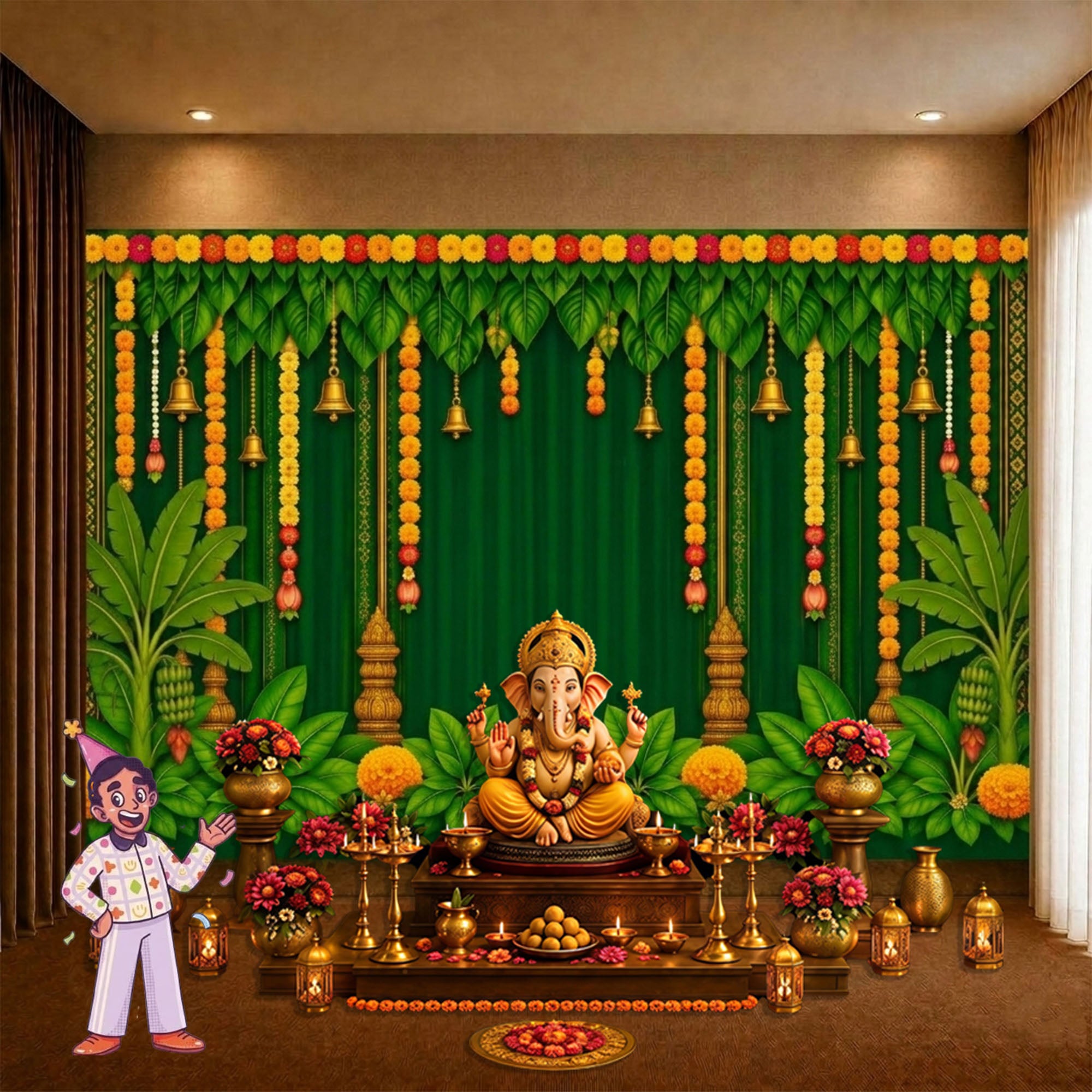 Backdrop Wallpaper Decoration
